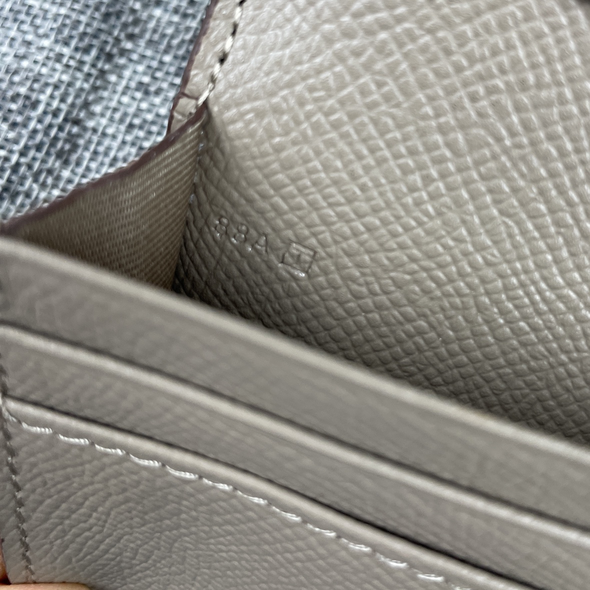 Hermès Empson Leather Long Wallet - Image 6
