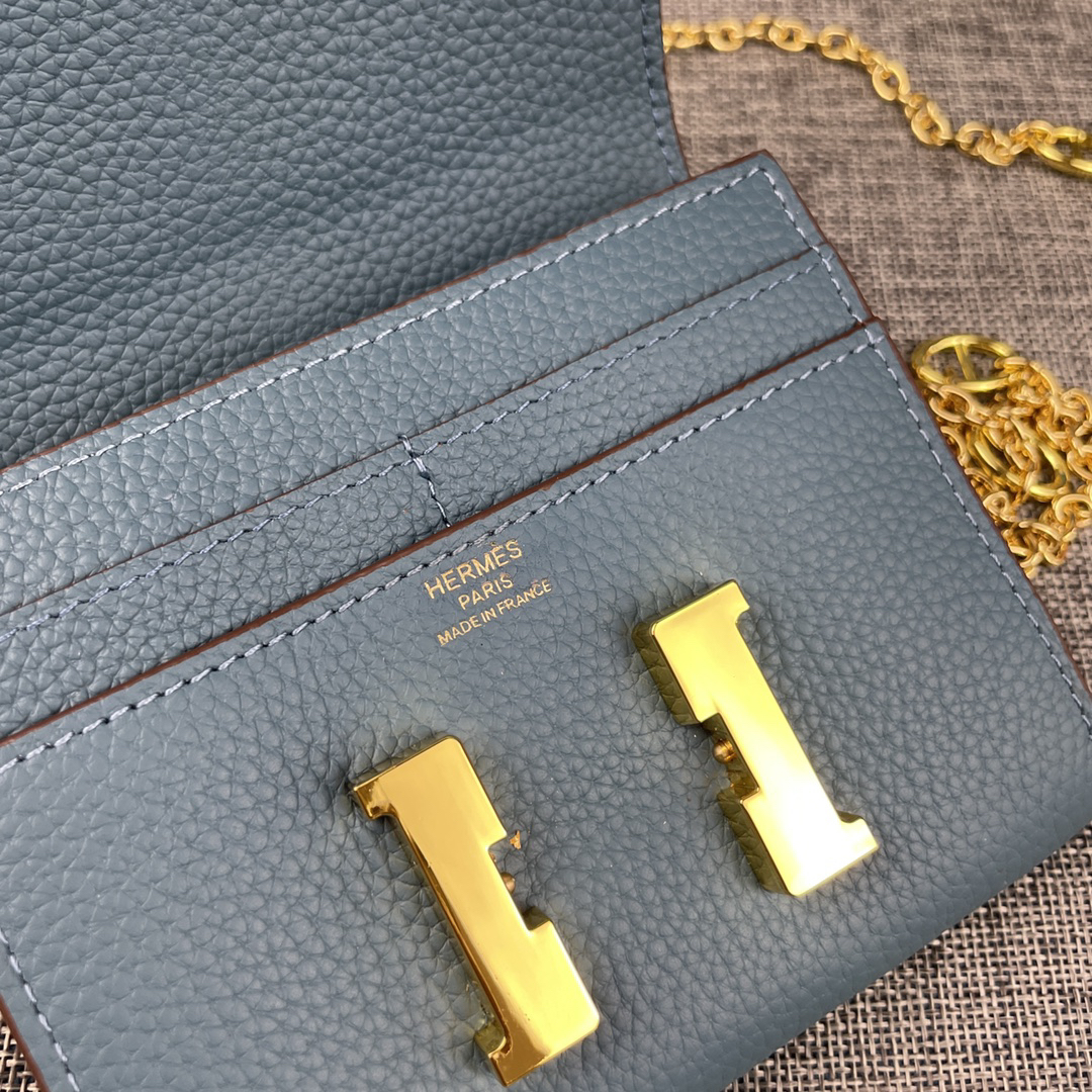 Hermès Constance Mini Shoulder Bag in Togo Calfskin - Image 6