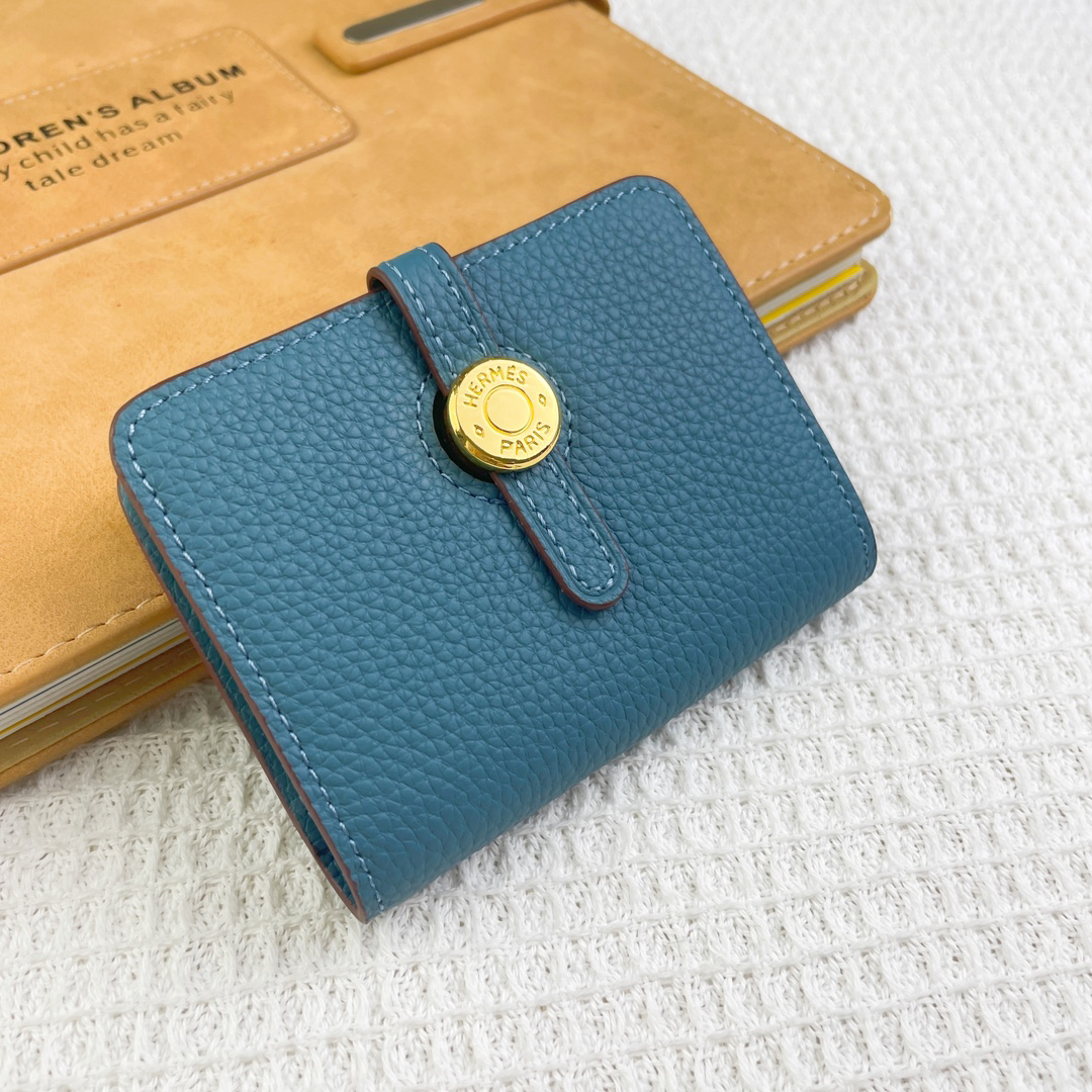 Hermès Togo Leather Card Holder - Image 6