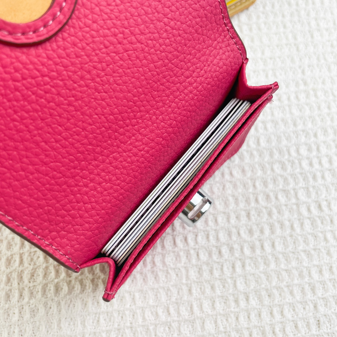 Hermès Togo Leather Card Holder - Image 6