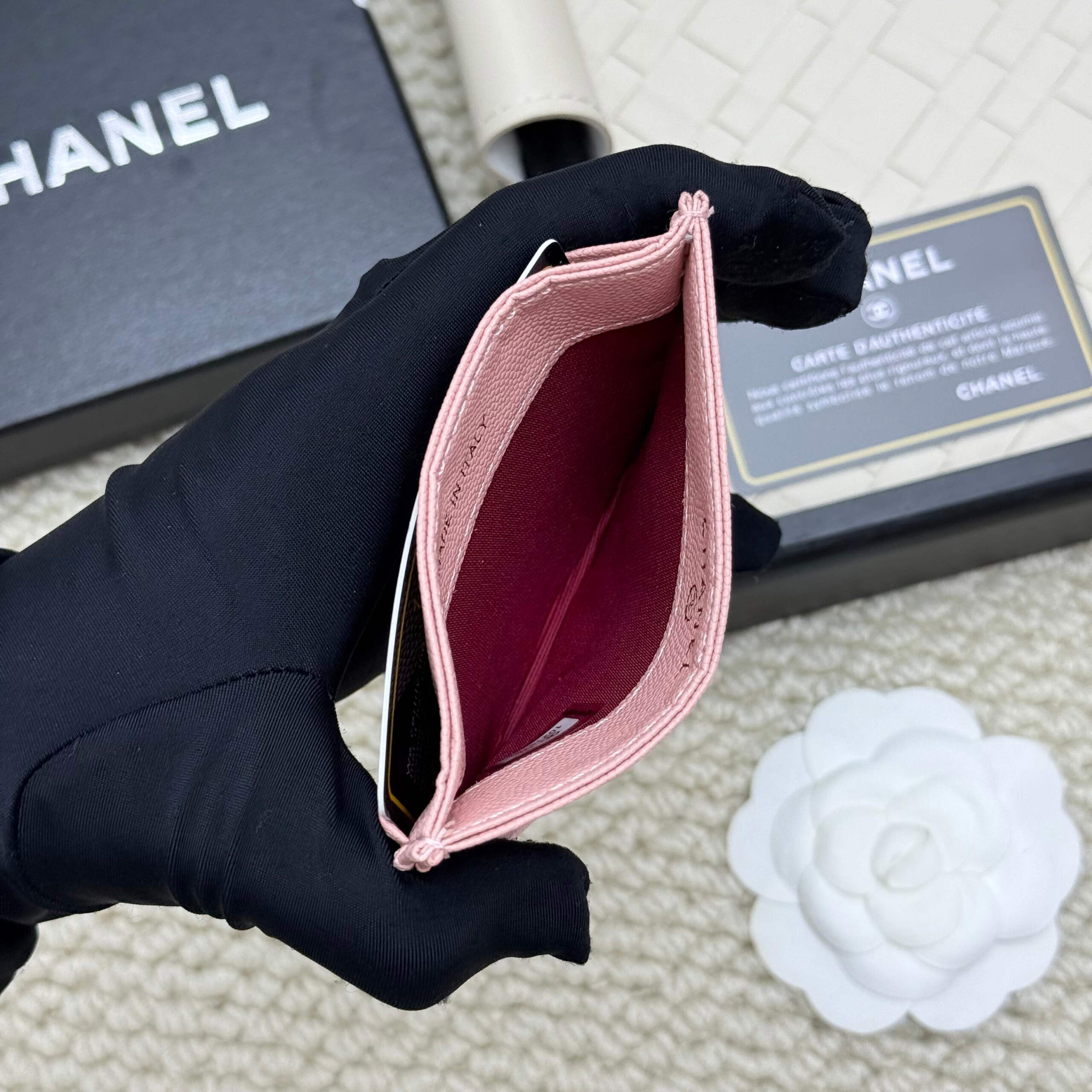 Chanel 2025 Mini Lambskin Card Holder - Image 6