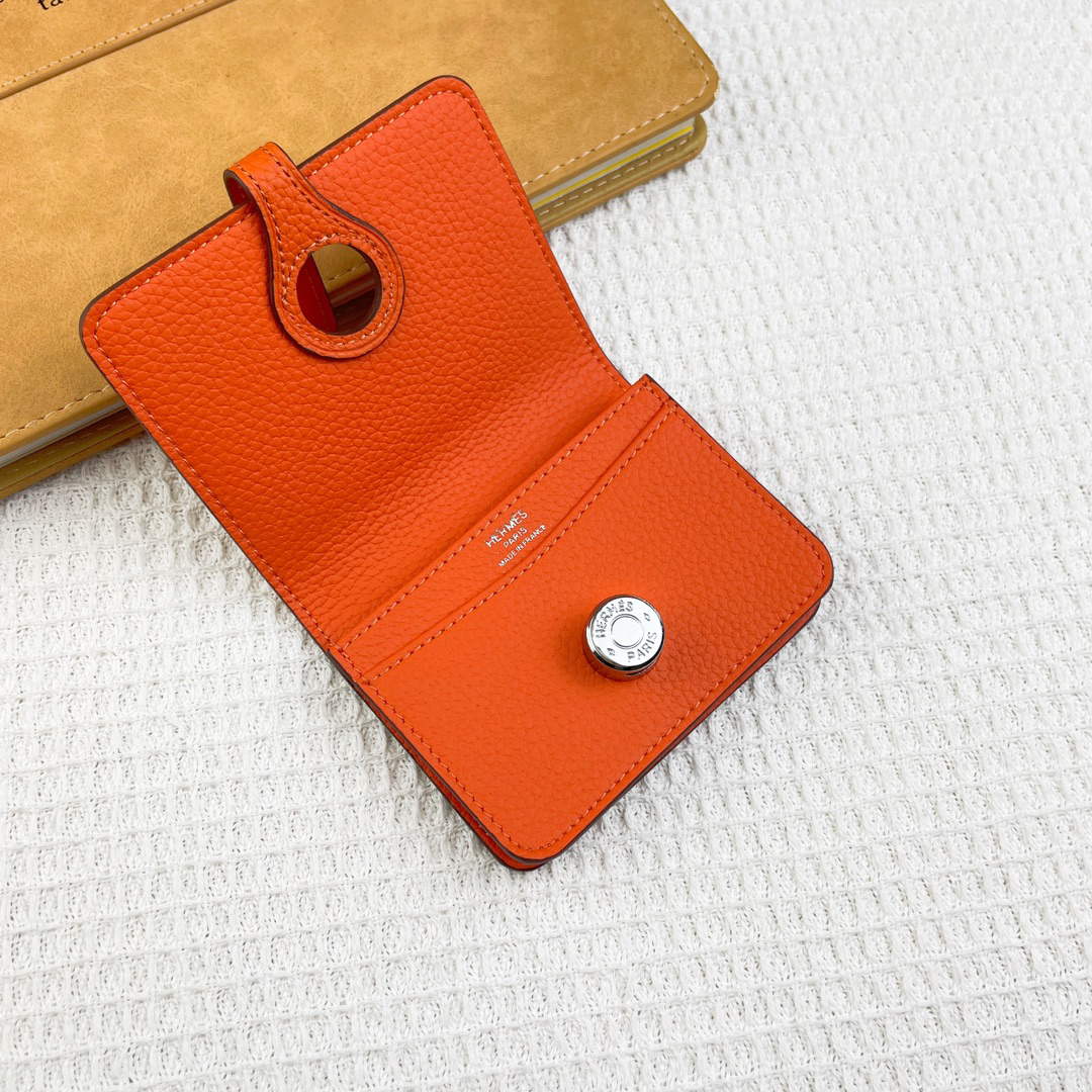 Hermes Togo Leather Card Holder - Image 6