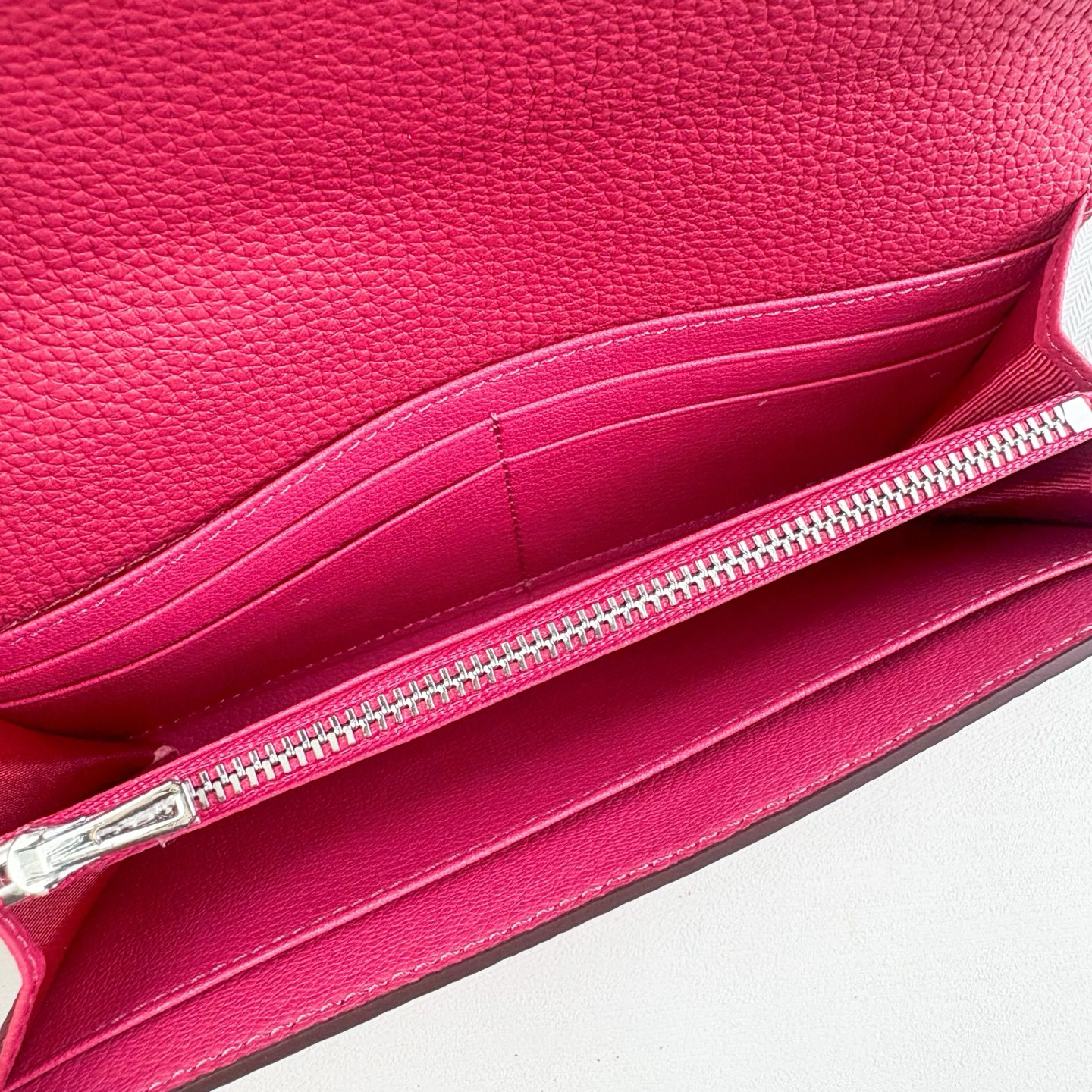 Hermès R.M.S Long Wallet in Evercolor Togo Leather - Image 6