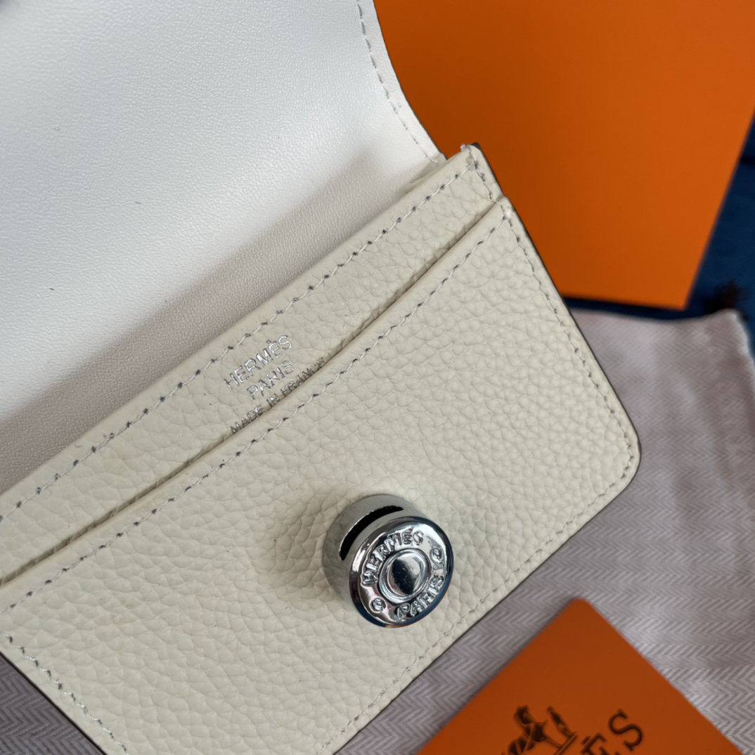 Hermes Togo Leather Card Holder - Image 6