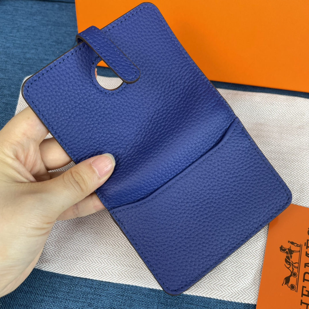 Hermes Togo Leather Card Holder - Image 6