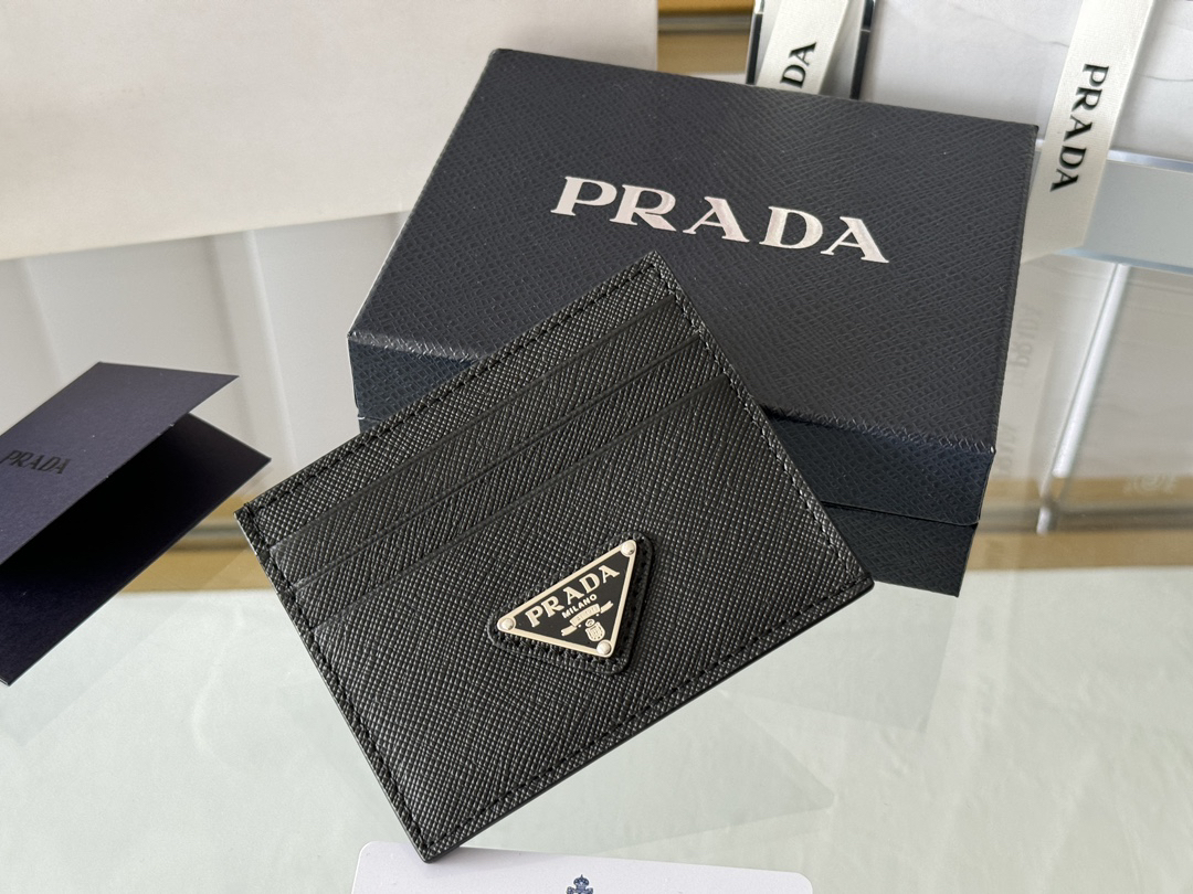 Prada Men's Saffiano Leather Card Holder 2MC223 - Image 6