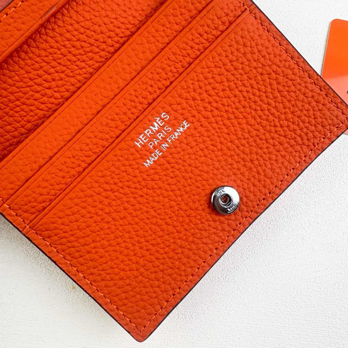 Hermes Togo Leather Card Holder - Image 6