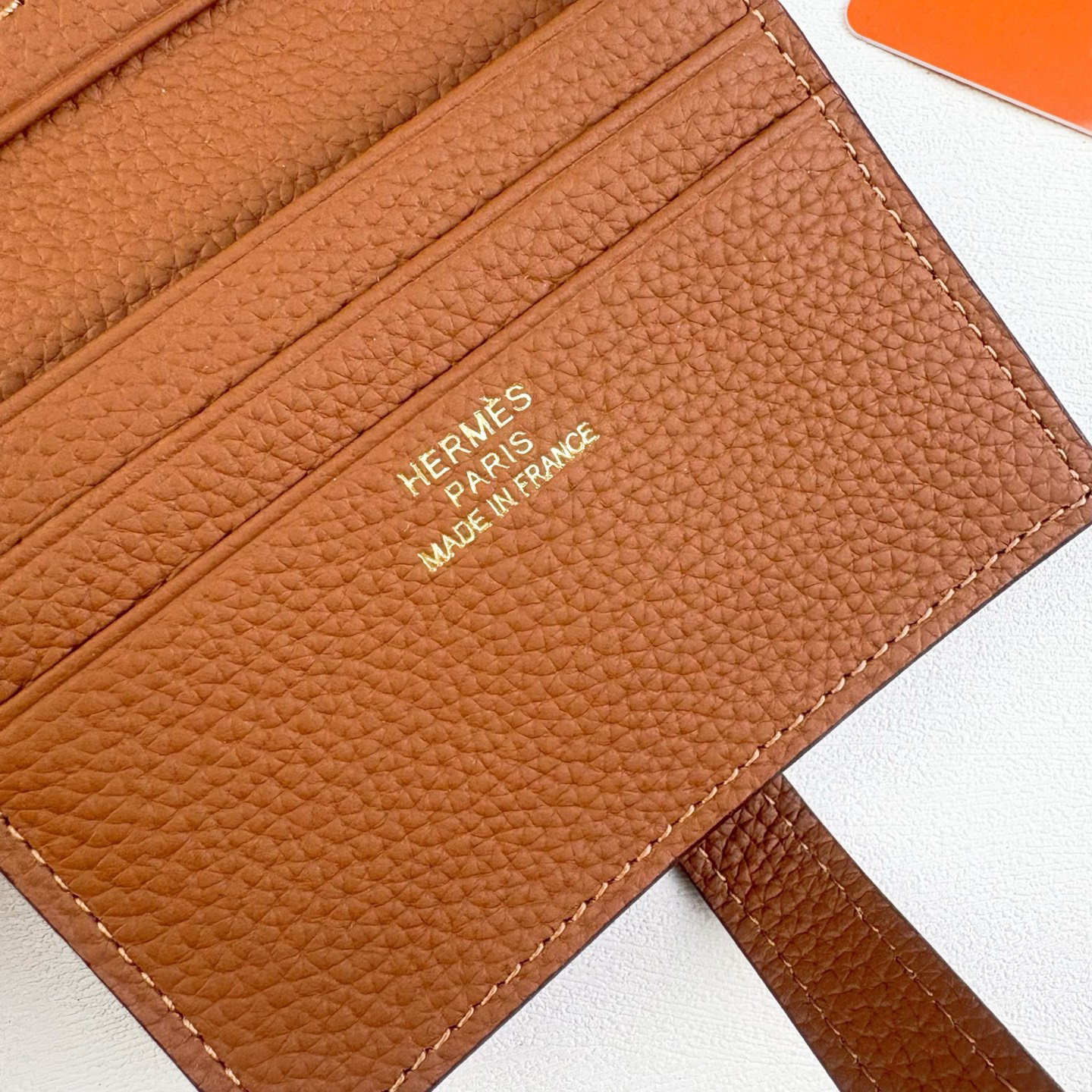 Hermes Togo Leather Card Holder - Image 6