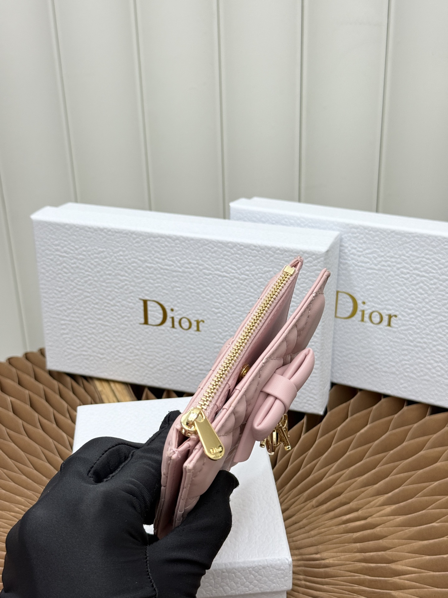Lady Dior Dahlia Wallet - Image 6