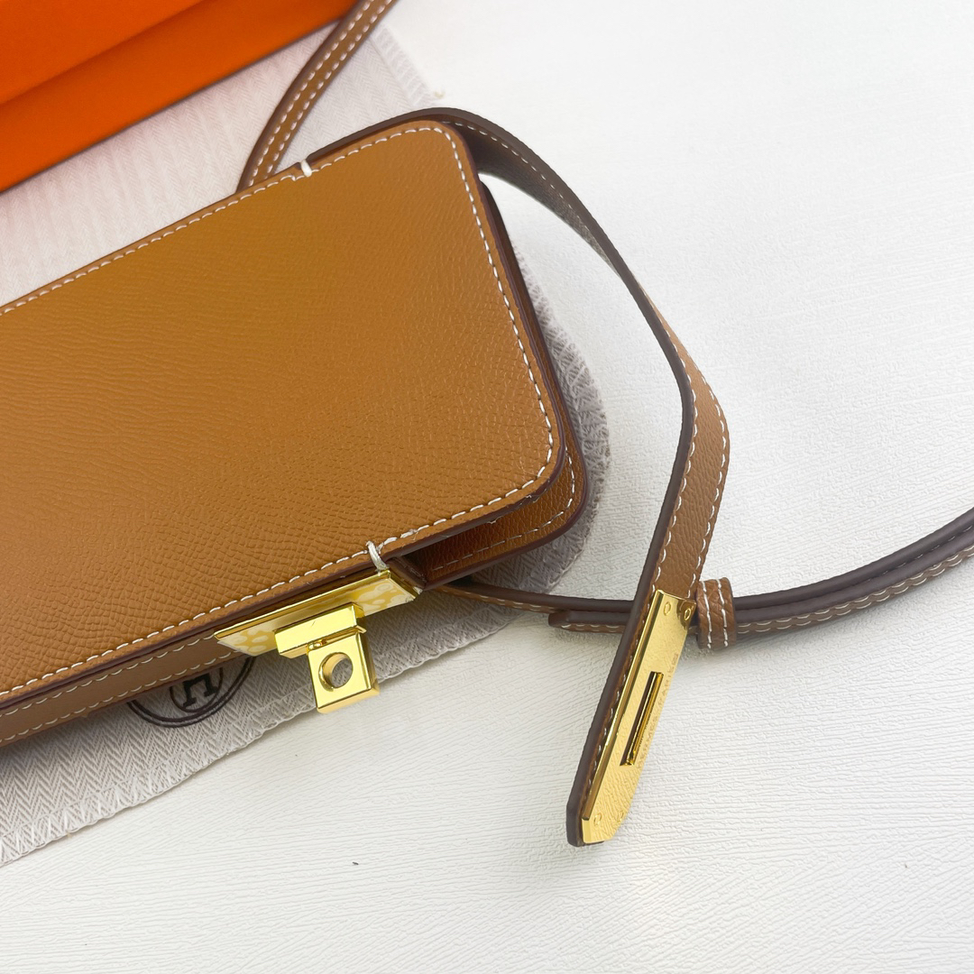 Hermes Hac a Box Tadelakt Calfskin Phone Case - Image 6