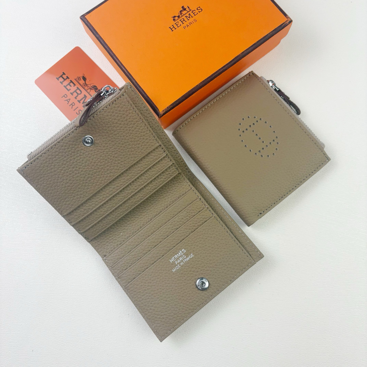 Hermès Silk'in Togo Women's Wallet - Image 6