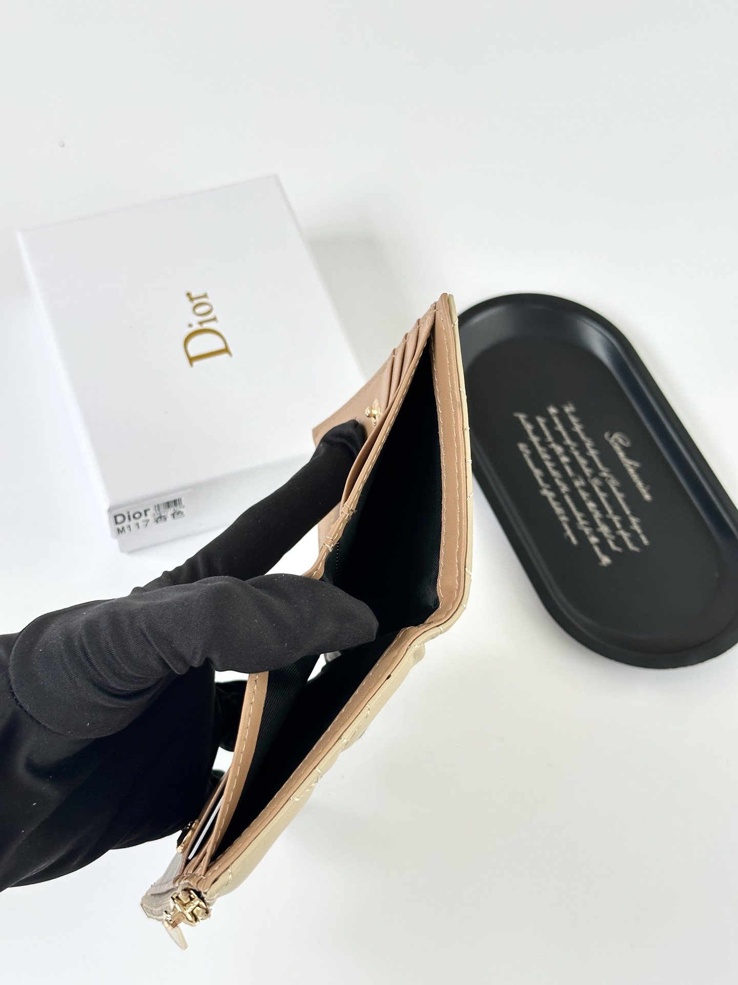 Dior M117 Lambskin Coin Purse - Image 6