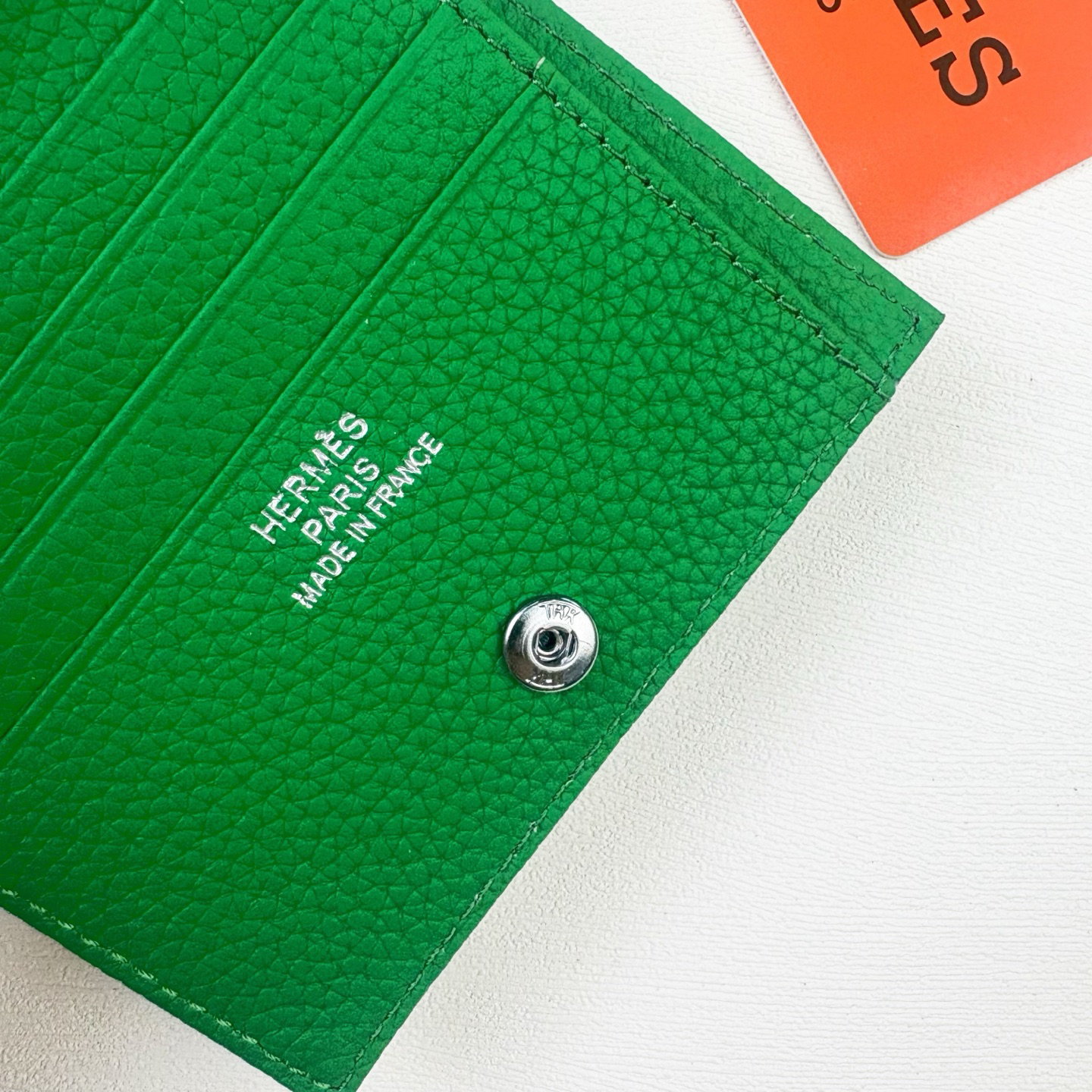 Hermès Silk'in Togo Leather Wallet - Image 6