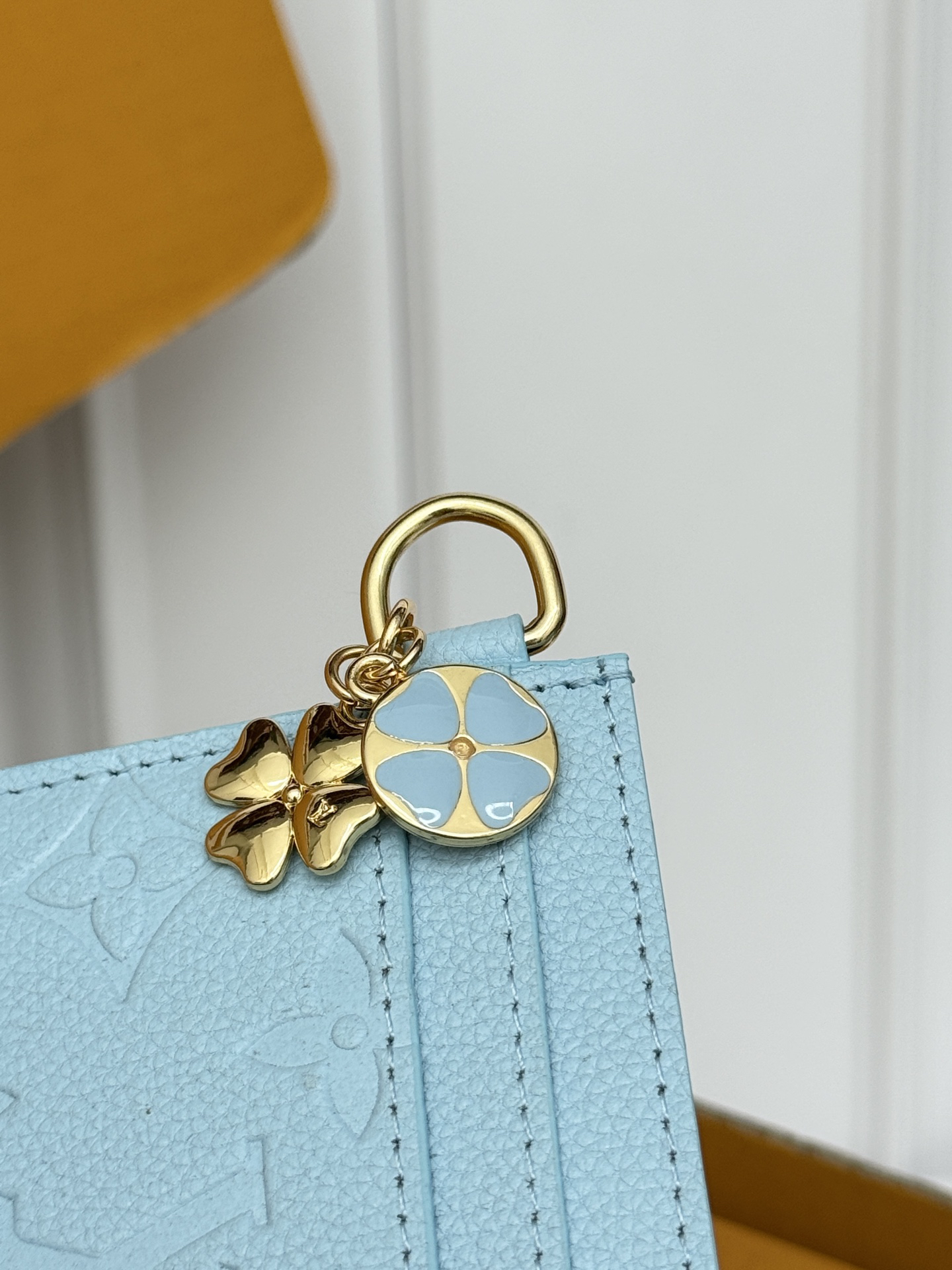 Louis Vuitton Charms Monogram Card Holder M28392 in Light Blue - Image 6