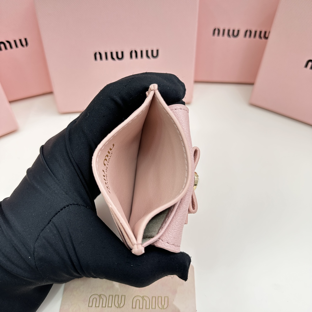 Miu Miu Leather Wallet 5237 - Image 6