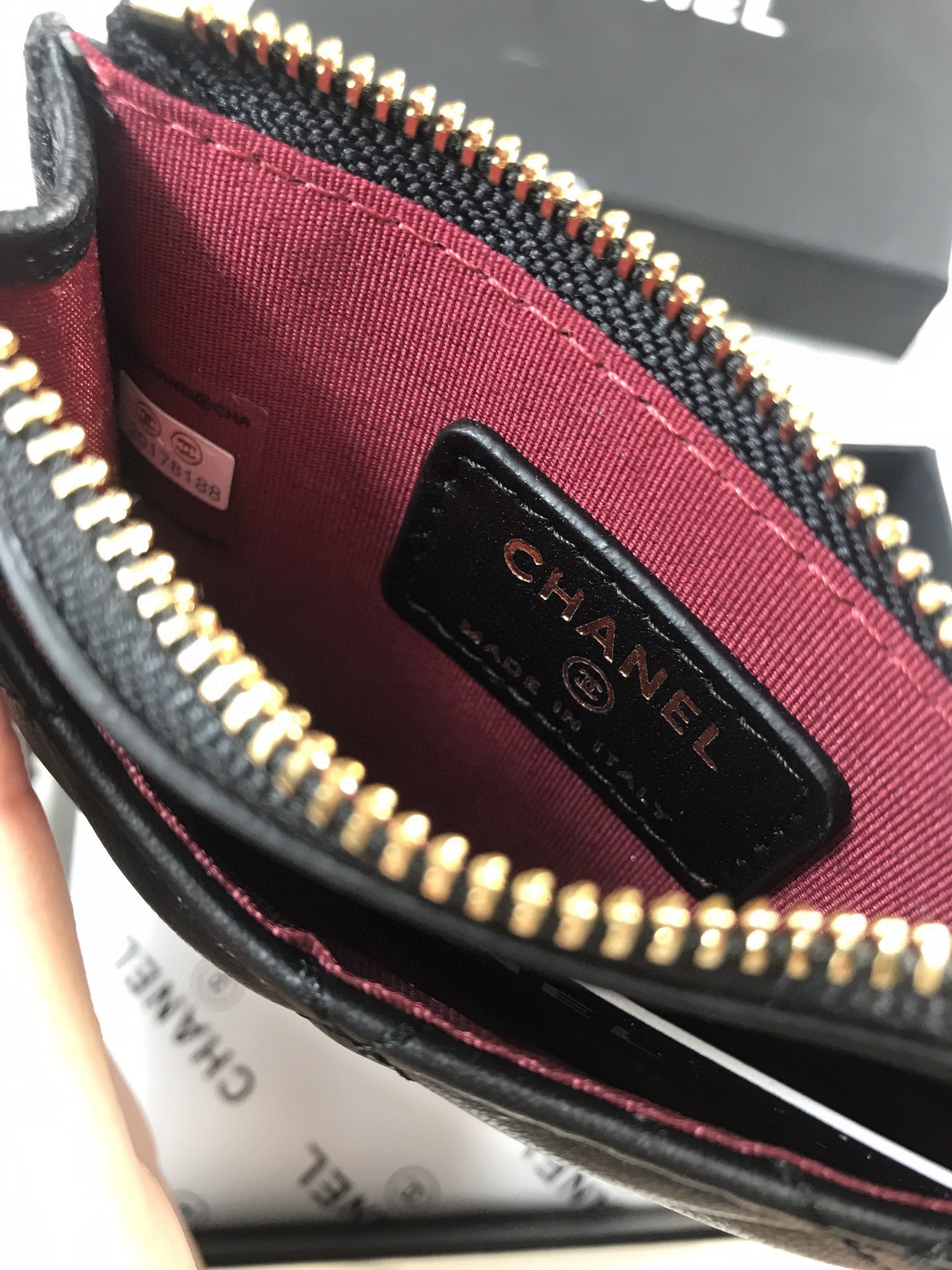 Chanel Lambskin Card Holder - Image 6