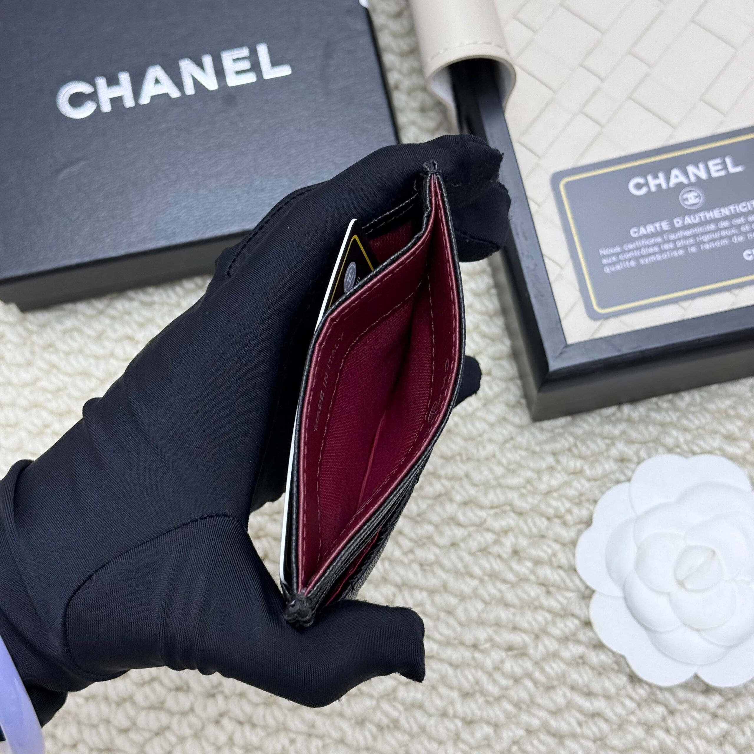 Chanel Lambskin Card Holder - Image 6