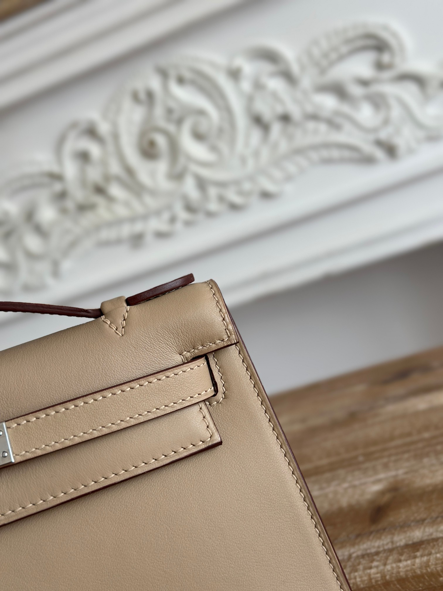 Hermes Kelly Mini Pochette Handbag - Image 6