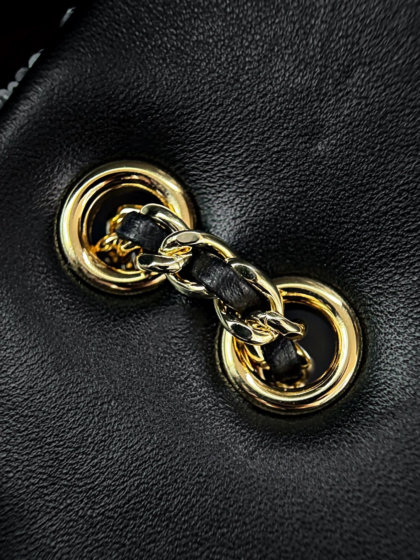 Chanel Classic Flap Sequin Beaded SO BLACK Evening Bag - Image 6