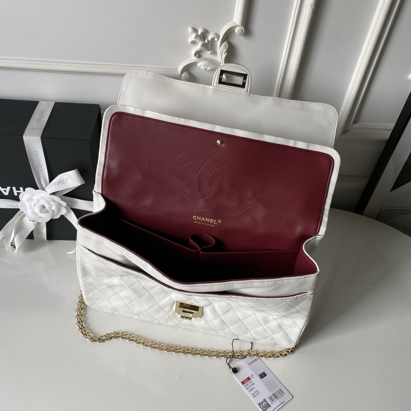 Chanel 26S Crushed Calfskin 2.55 Shoulder Bag - Image 6