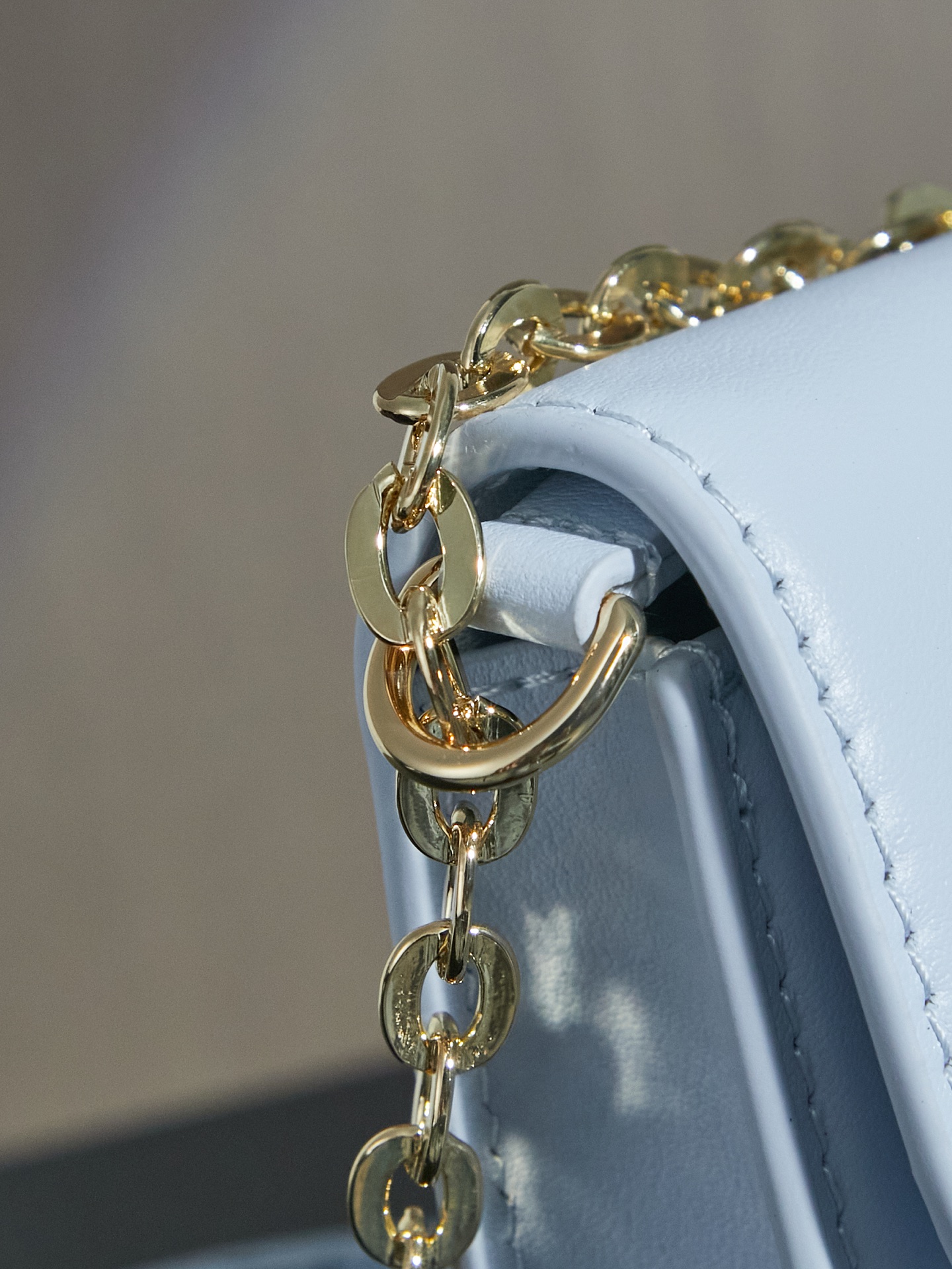 Louis Vuitton LV Bloom Wallet on Chain Handbag - Image 6