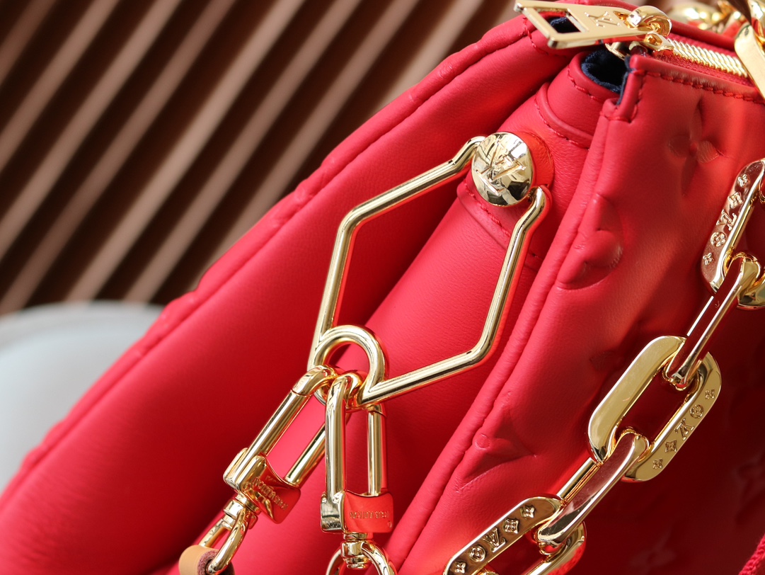 Louis Vuitton Coussin Small Lambskin Shoulder Bag M57790 - Image 7