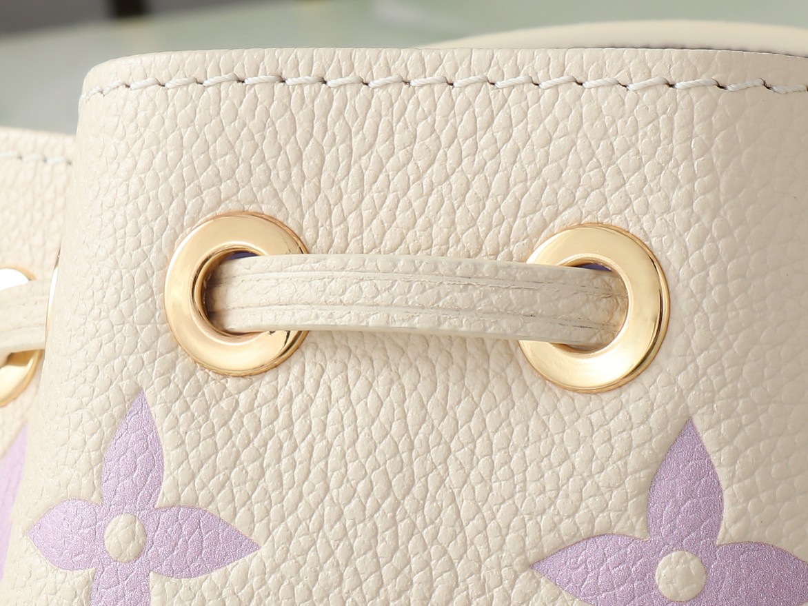 Louis Vuitton Nano Noé Mini Bucket Bag in Monogram Empreinte Leather - Image 7