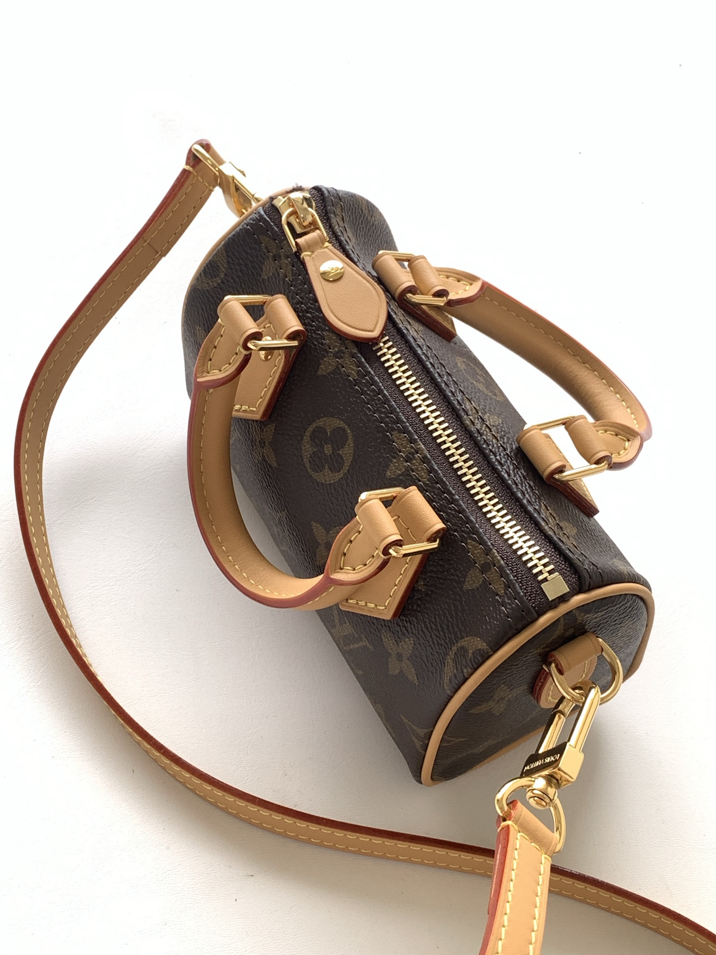 Nano Speedy Monogram Canvas Crossbody Bag - Image 7