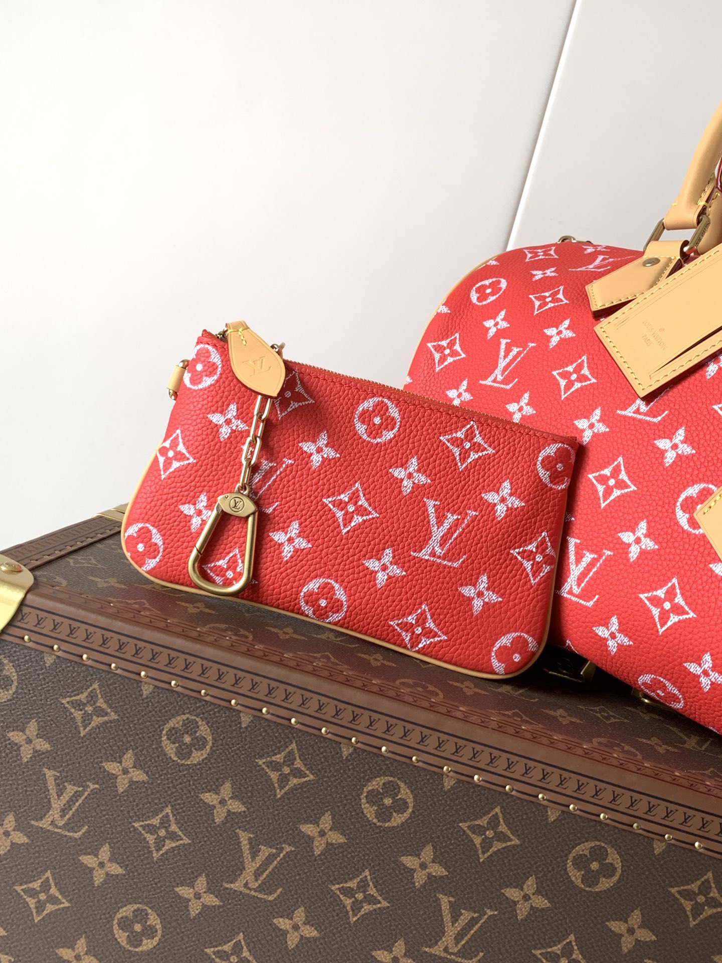 Louis Vuitton Speedy P9 Bandouliere 30 Monogram Leather Crossbody Bag - Image 7