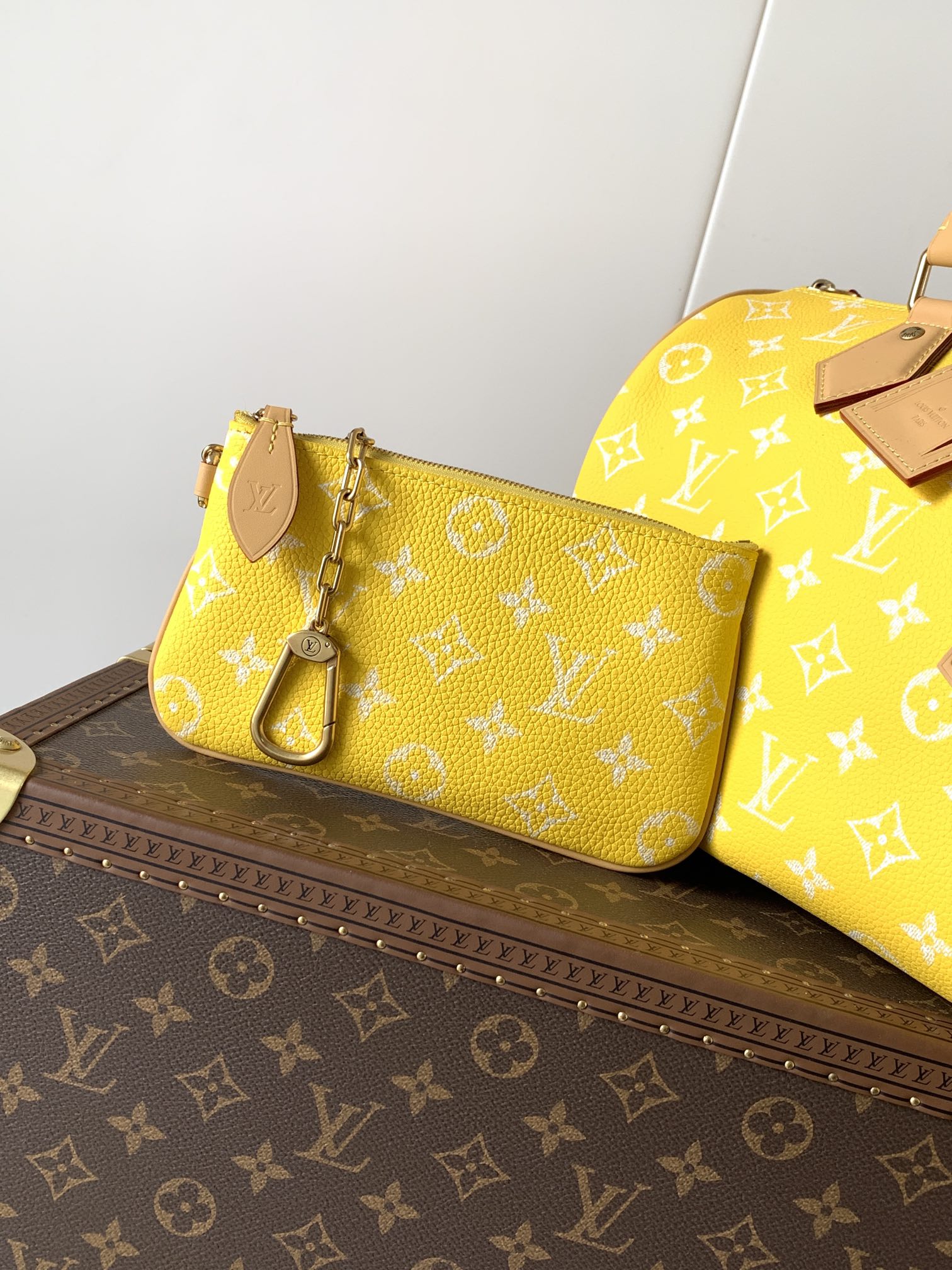 Louis Vuitton Speedy P9 Bandouliere 30 Monogram Leather Handbag - Image 7