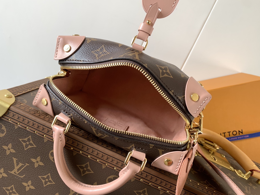 Louis Vuitton Petite Malle Souple Monogram Canvas Crossbody Bag - Image 7