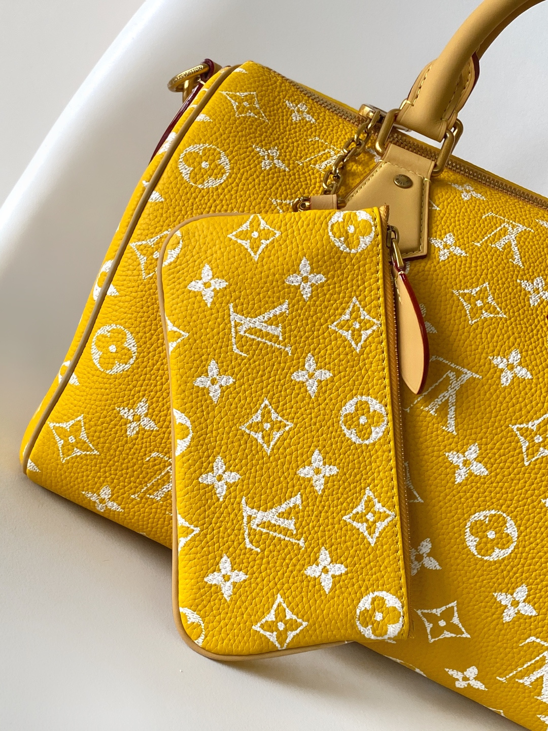 Louis Vuitton Speedy P9 Bandouliere 30 Monogram Leather Crossbody Bag - Image 7
