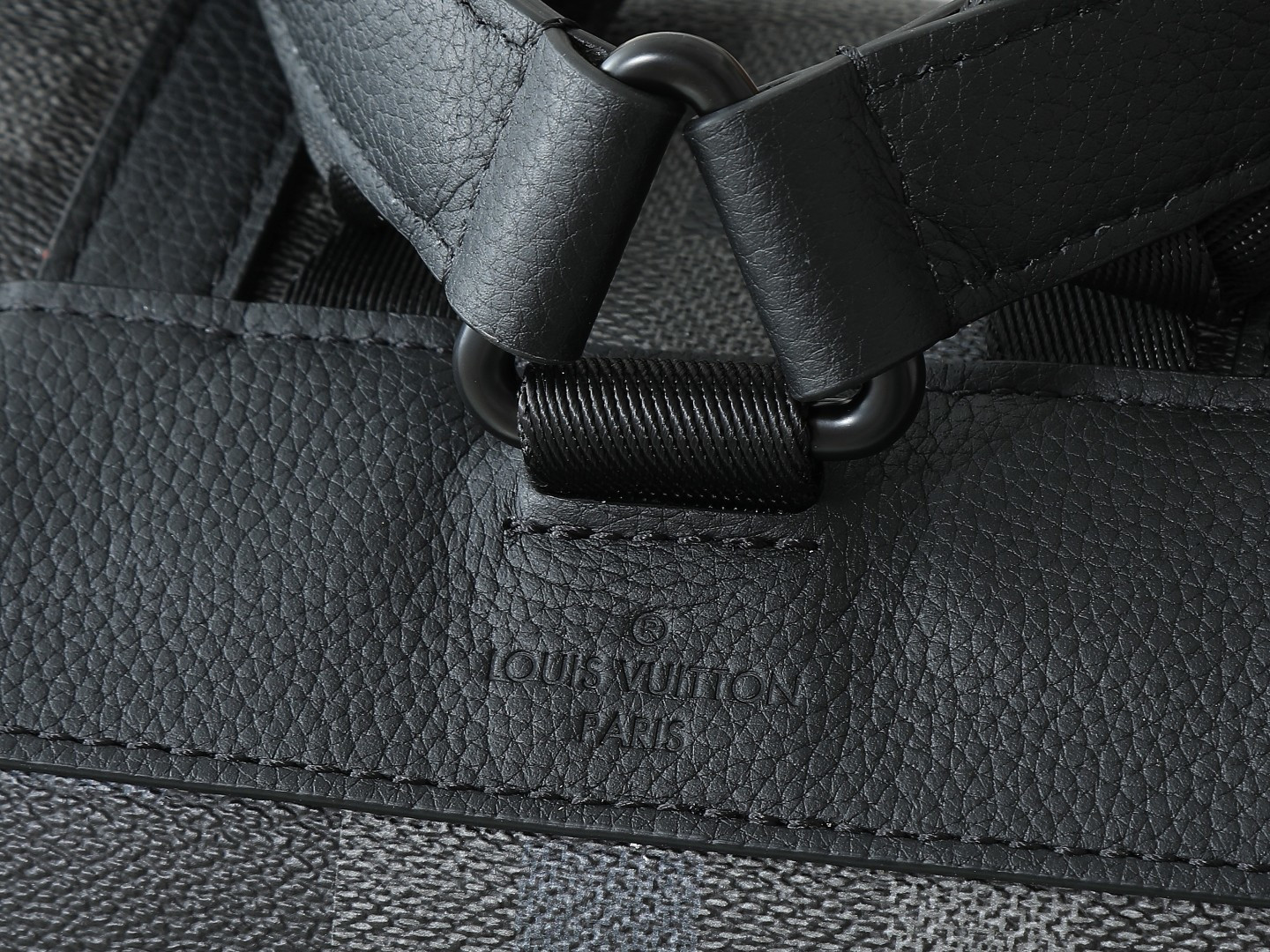 Louis Vuitton Christopher MM Backpack in Damoflage Black Canvas - Image 7