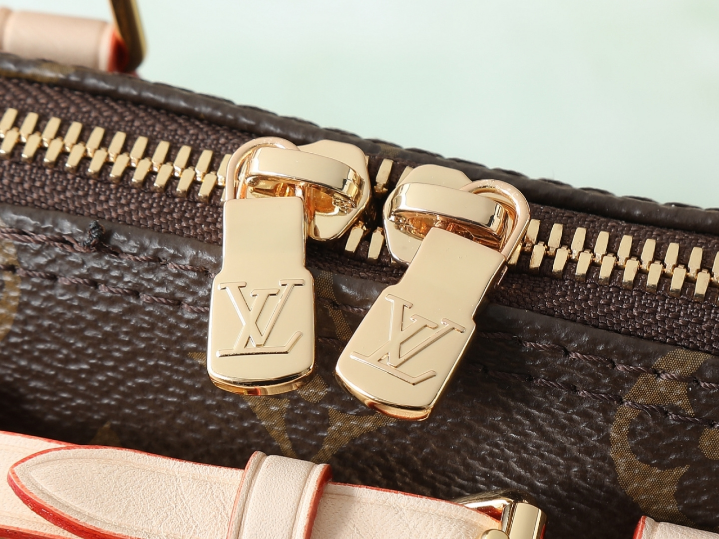 Louis Vuitton Alma Mini Monogram Chain Handbag - Image 7