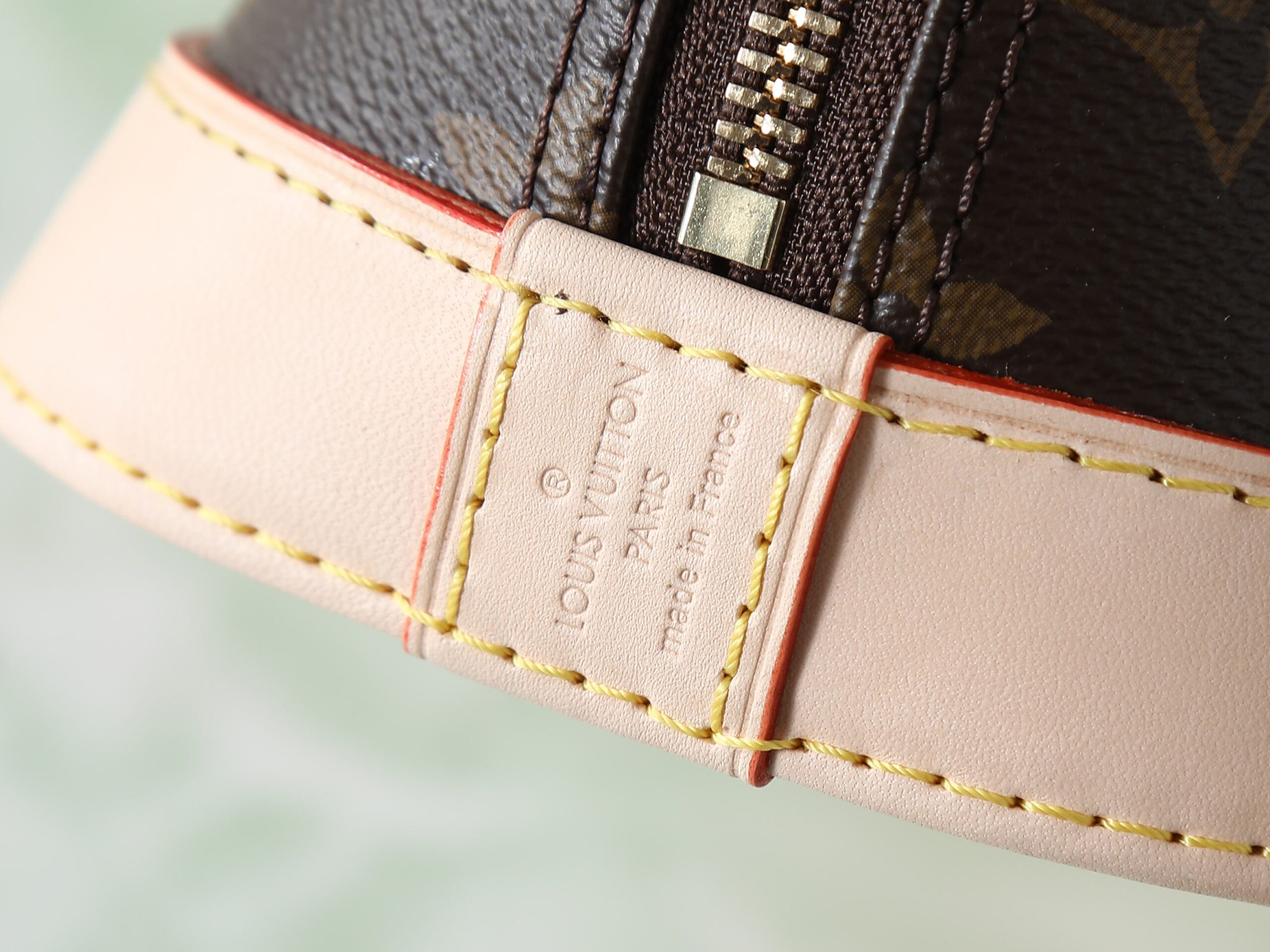Alma BB Monogram Canvas Crossbody Bag - Image 7