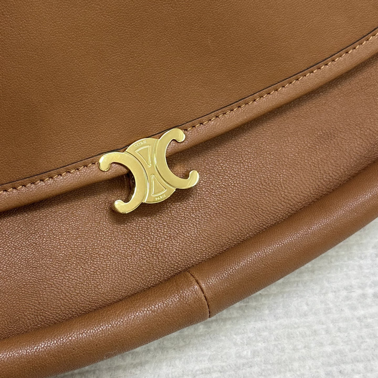 CELINE Half Moon Crossbody Bag - Image 7