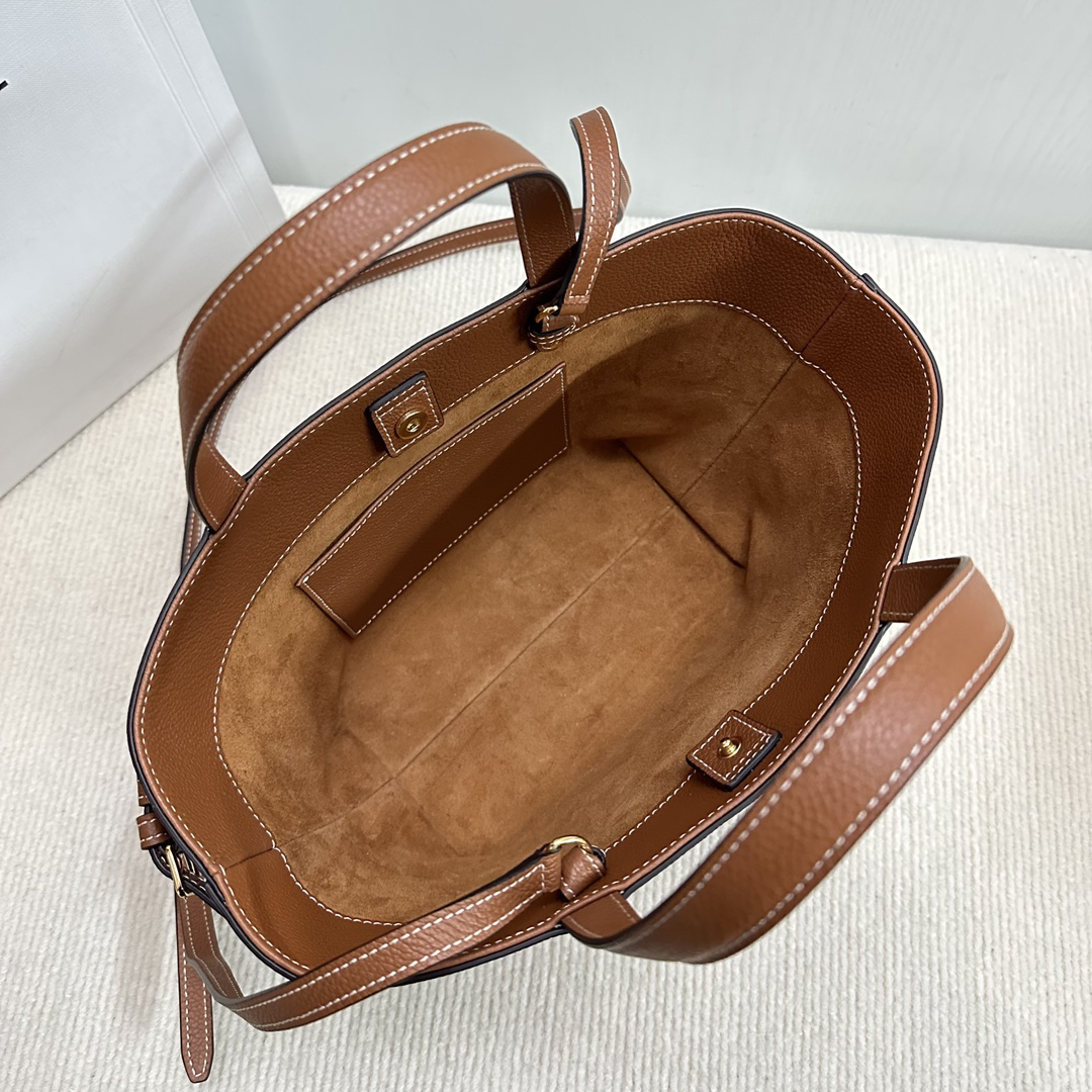Cabas Anais Textured Calfskin Tote Bag - Image 7