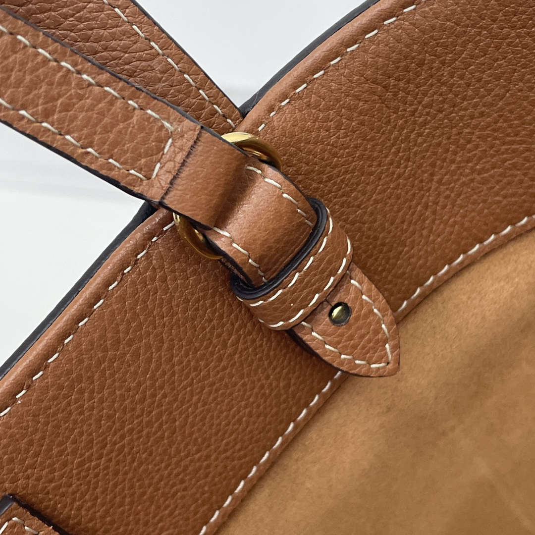 CABAS ANAIS Mini Textured Calfskin Handbag - Image 7