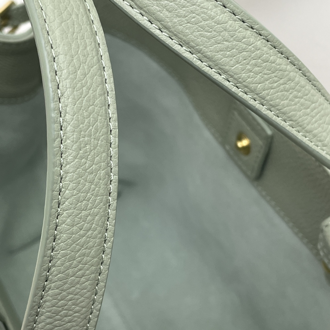 Mini CABAS ANAIS Textured Calfskin Tote Bag - Image 7