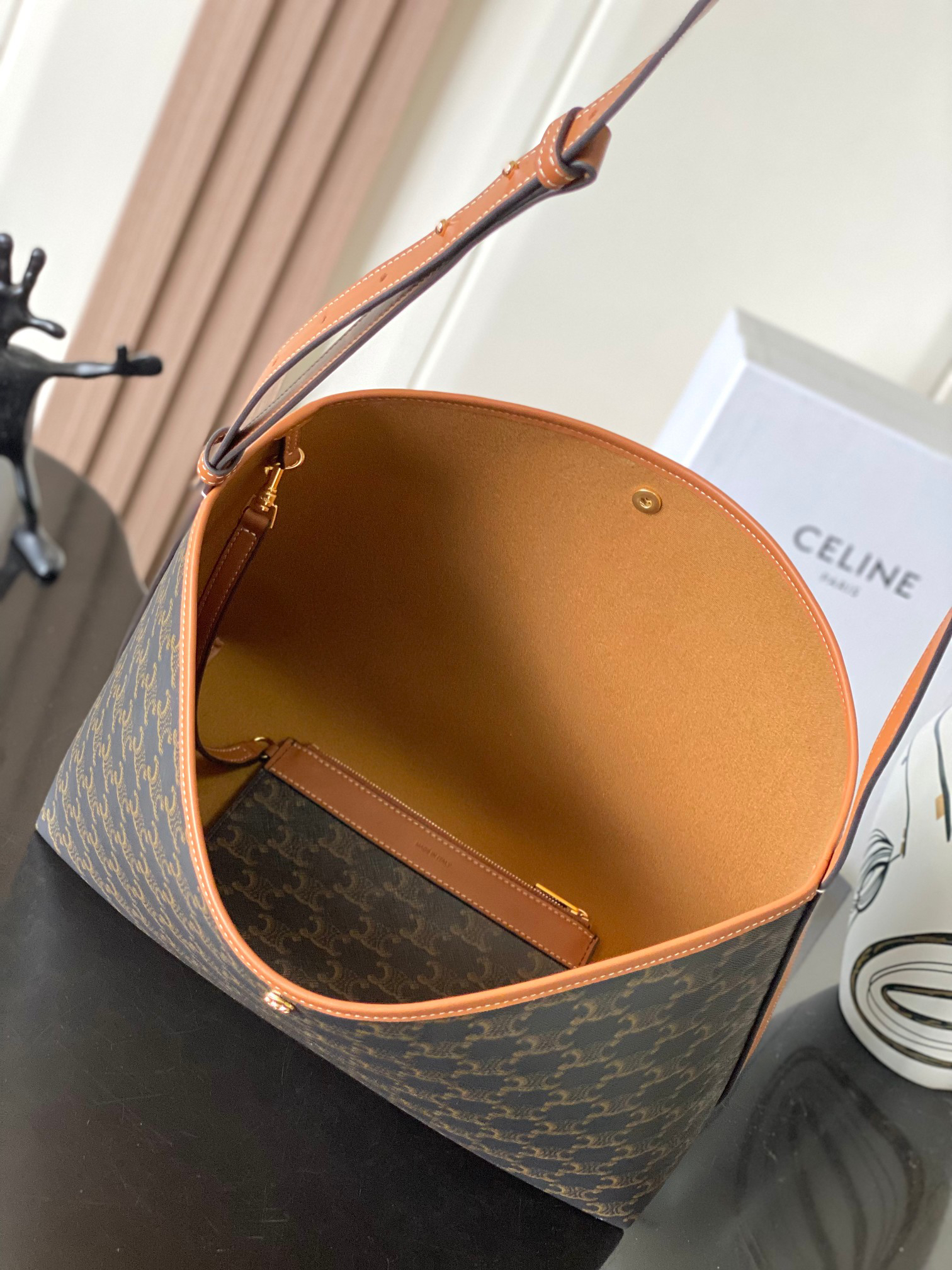 CELINE Soft Shopper Tote Bag - Image 7