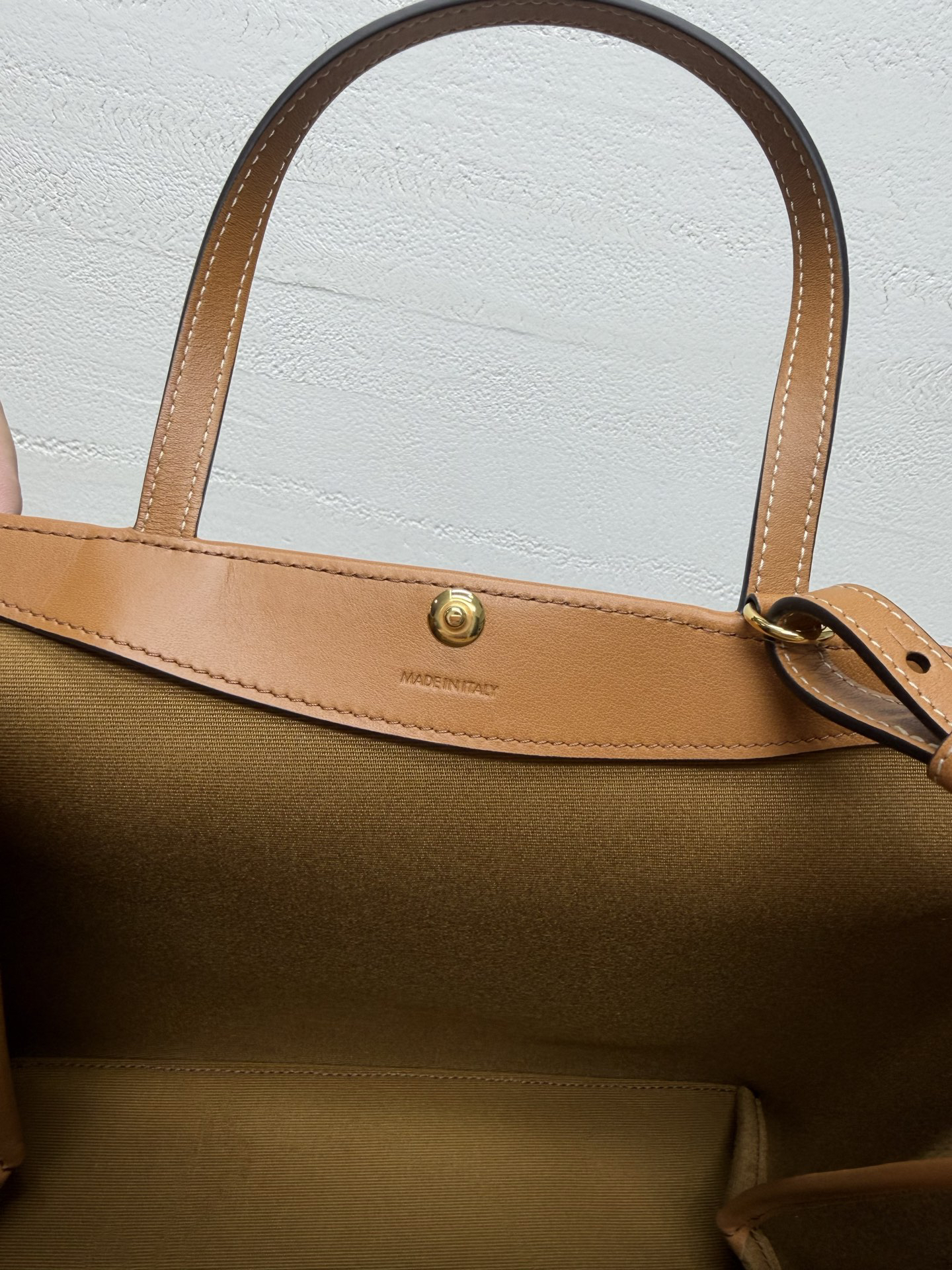 Celine Small Square Cabas Triomphe Canvas Tote Bag - Image 7