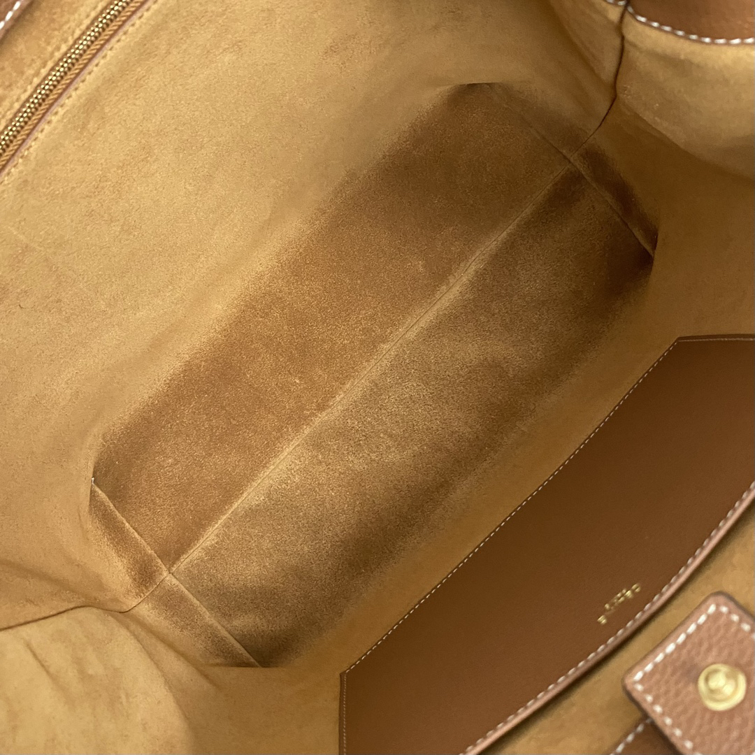 Celine Cabas Anais Grained Calfskin Tote Bag - Image 7