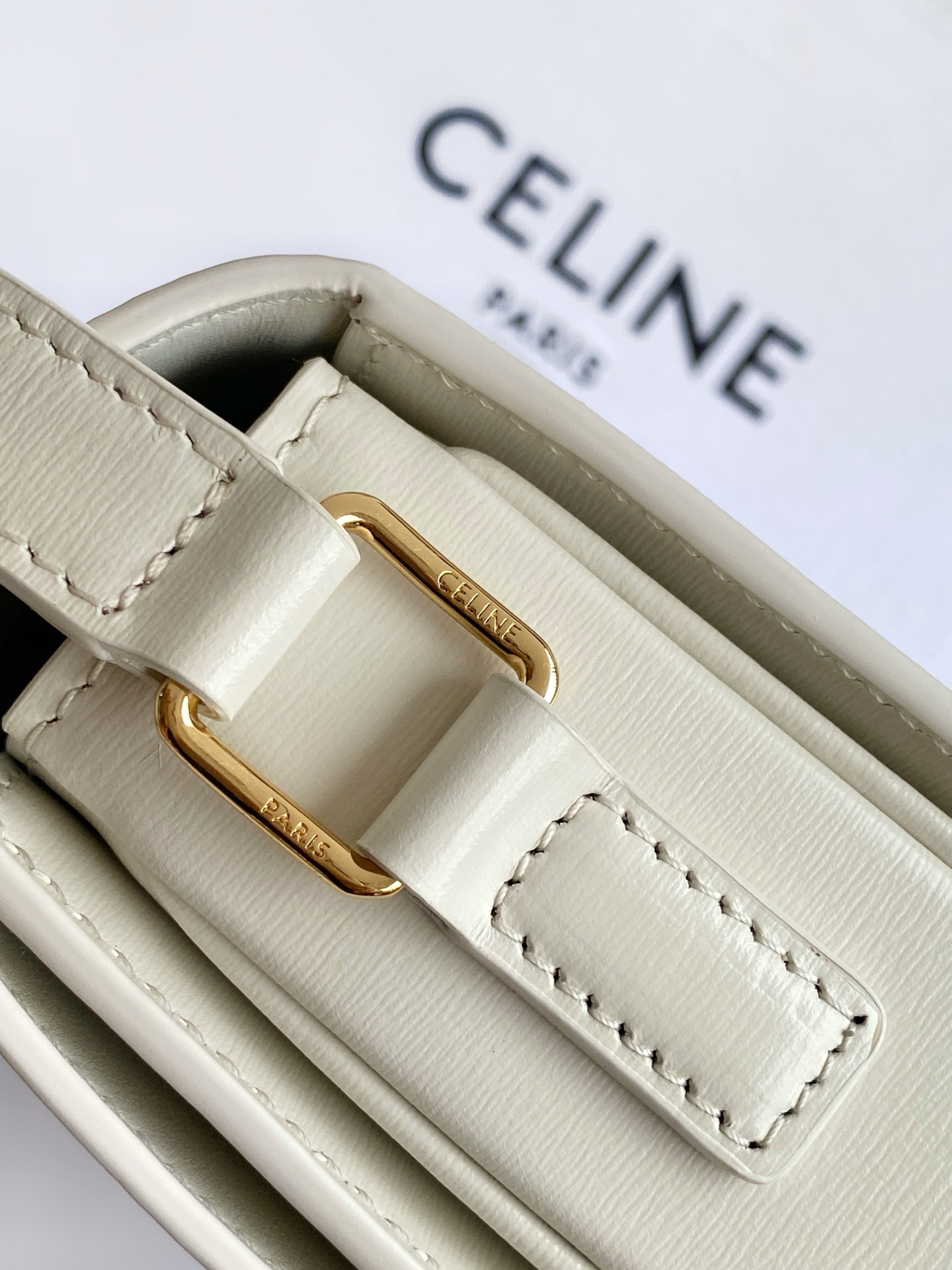 Celine Women's Leather Crossbody Bag - Image 7