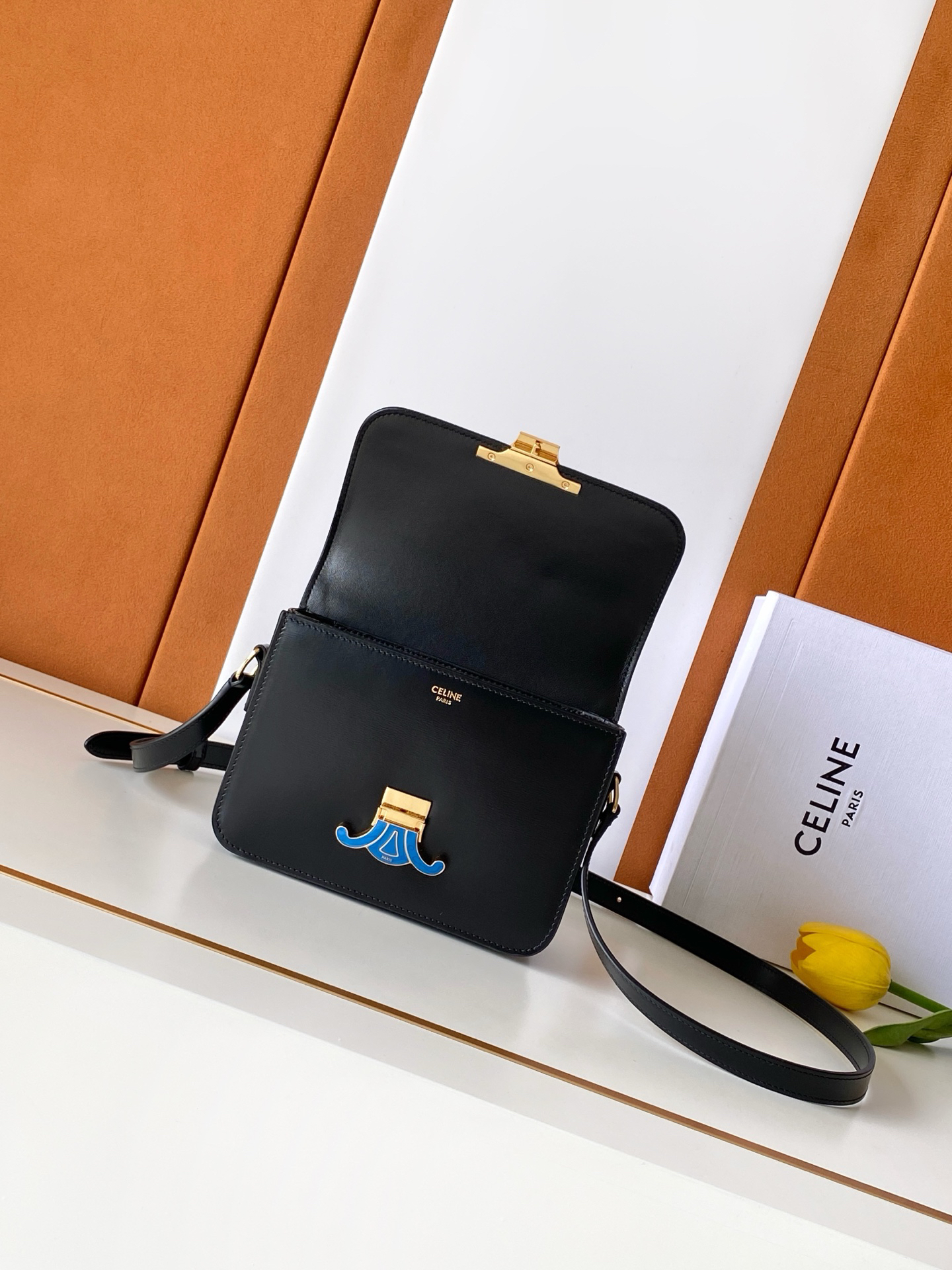 Celine Women's Calfskin Crossbody Bag - Image 7