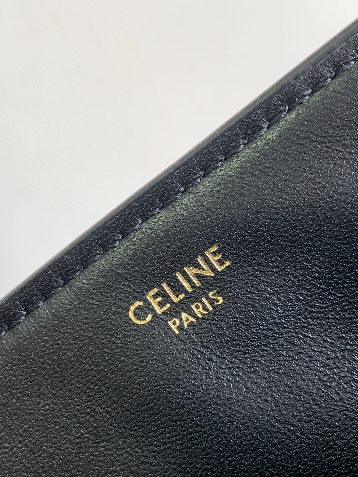 Celine Louise Medium Smooth Calfskin Bucket Bag - Image 7