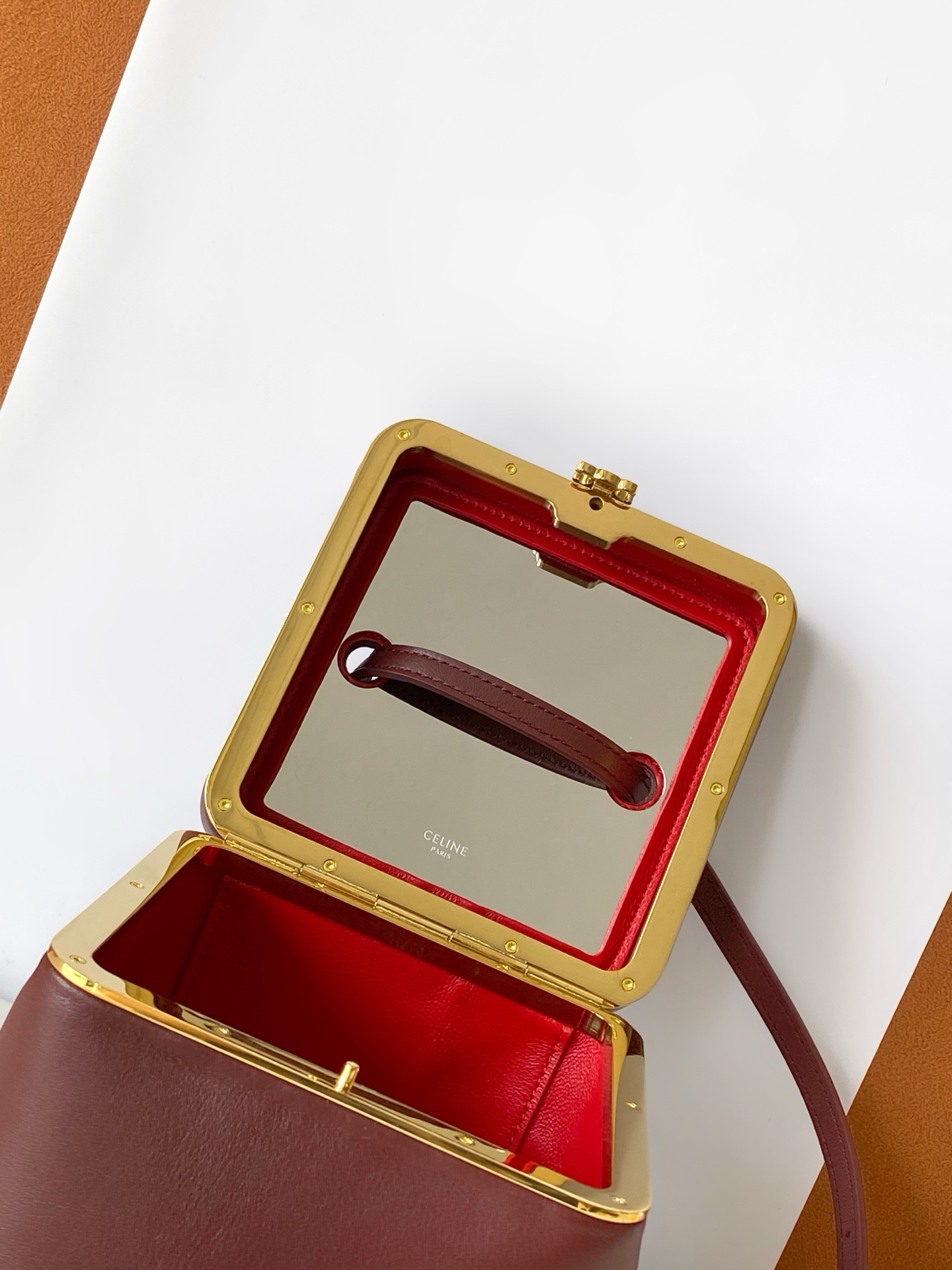 2026 Spring/Summer TRIOME FRAME Box Bag - Image 7