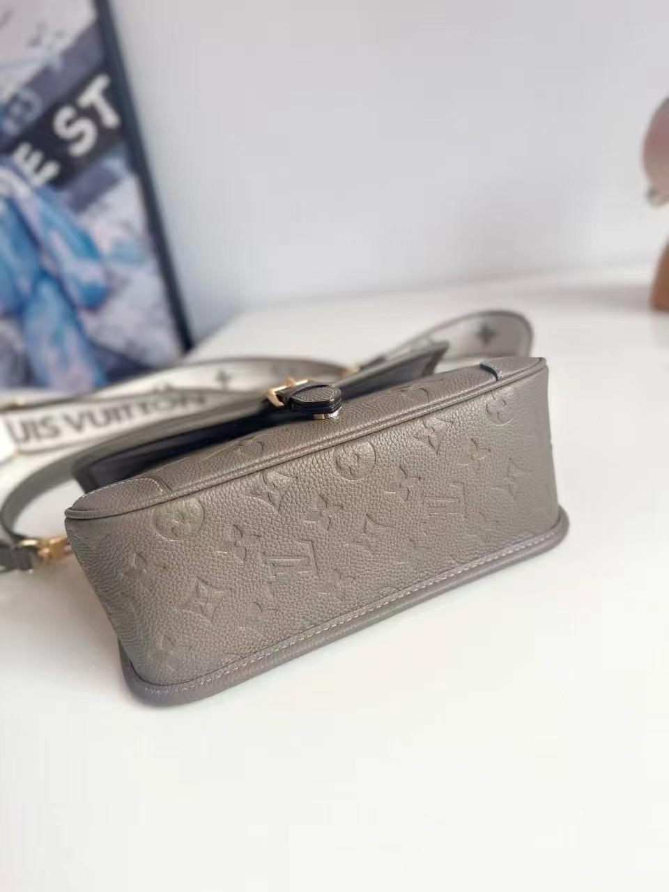 Louis Vuitton Diane Monogram Empreinte Crossbody Bag - Image 7