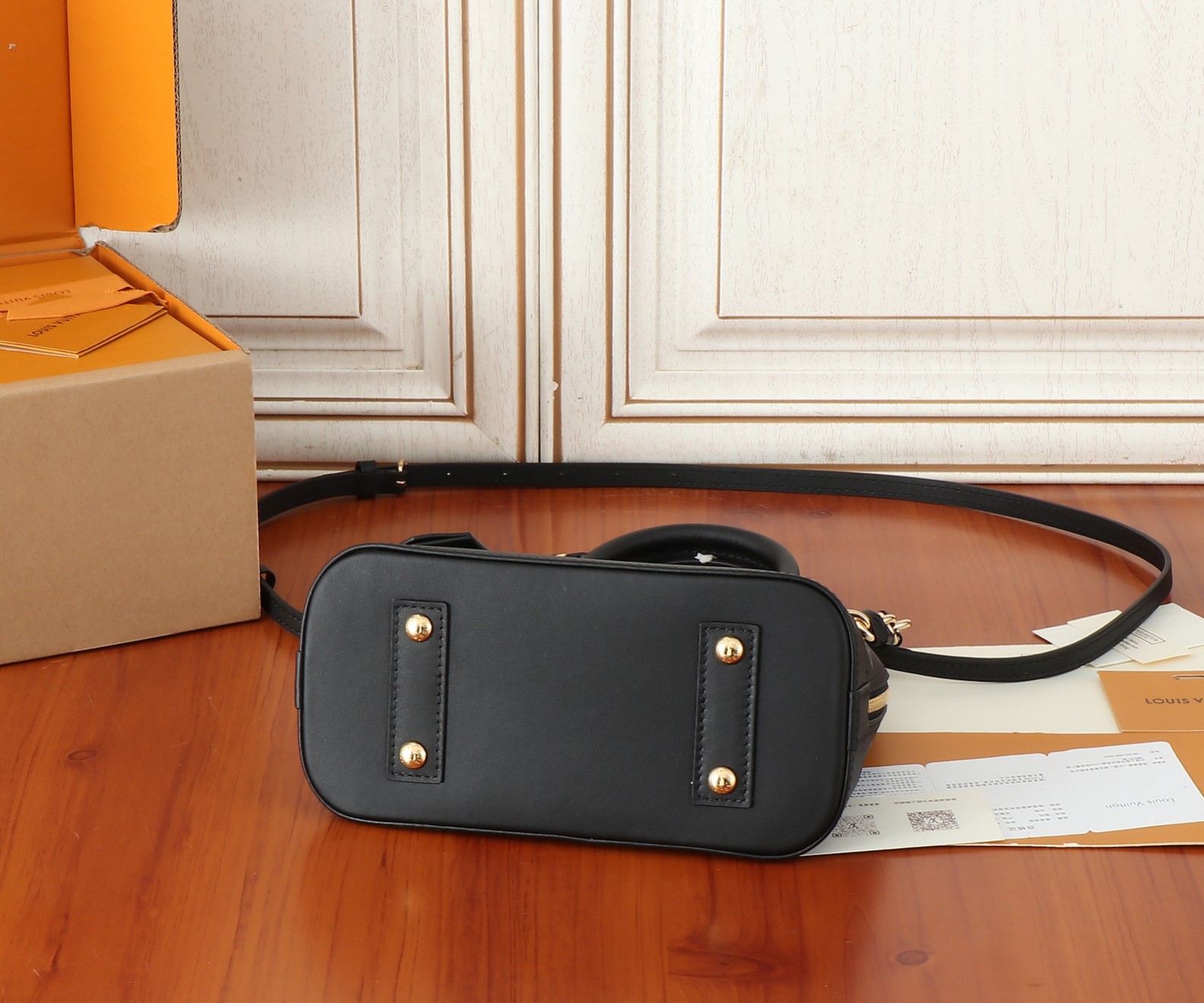 Louis Vuitton Alma BB Monogram Ink Crossbody Bag - Image 7