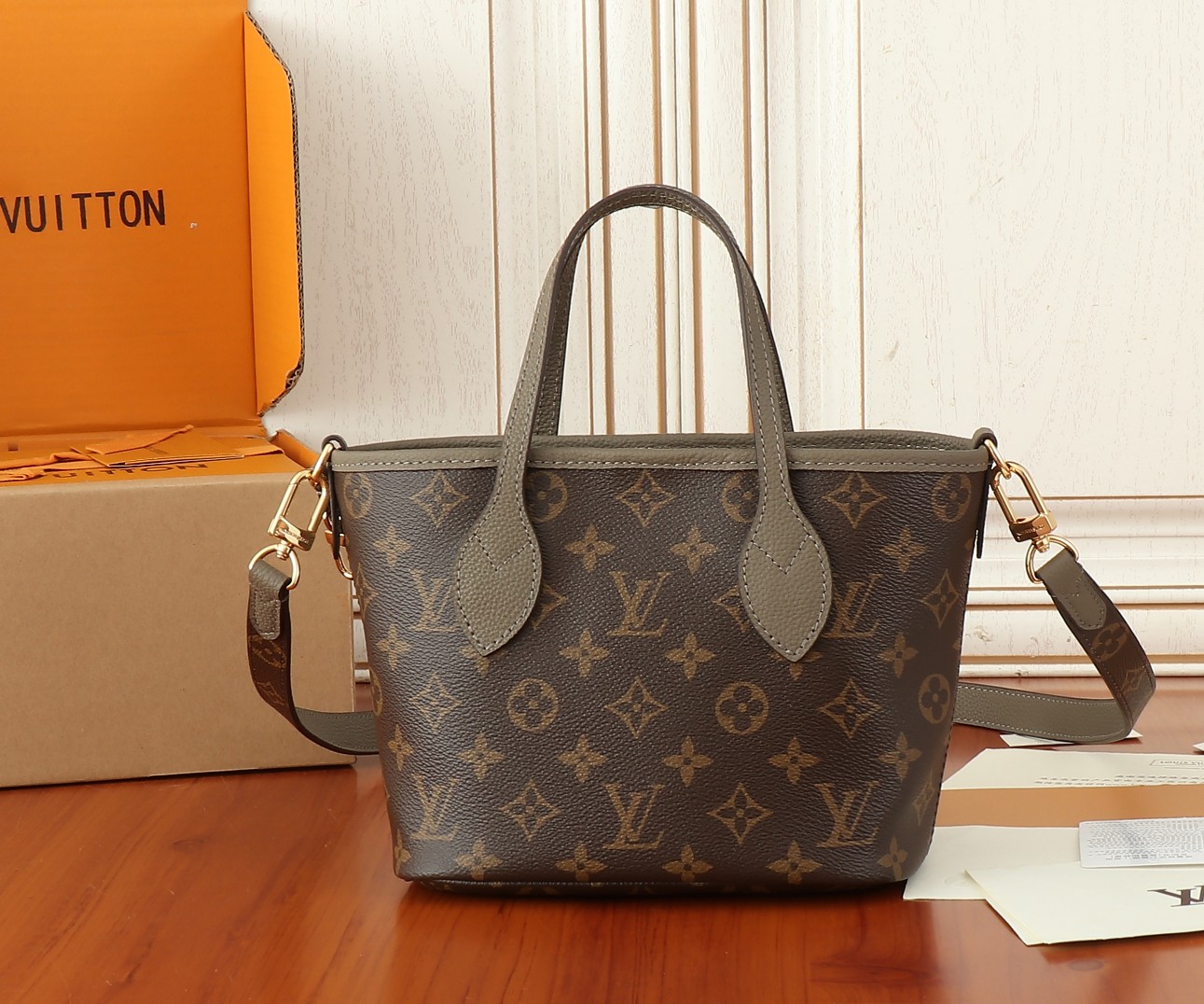 Louis Vuitton Neverfull Bandouliere Inside Out BB Handbag - Image 7