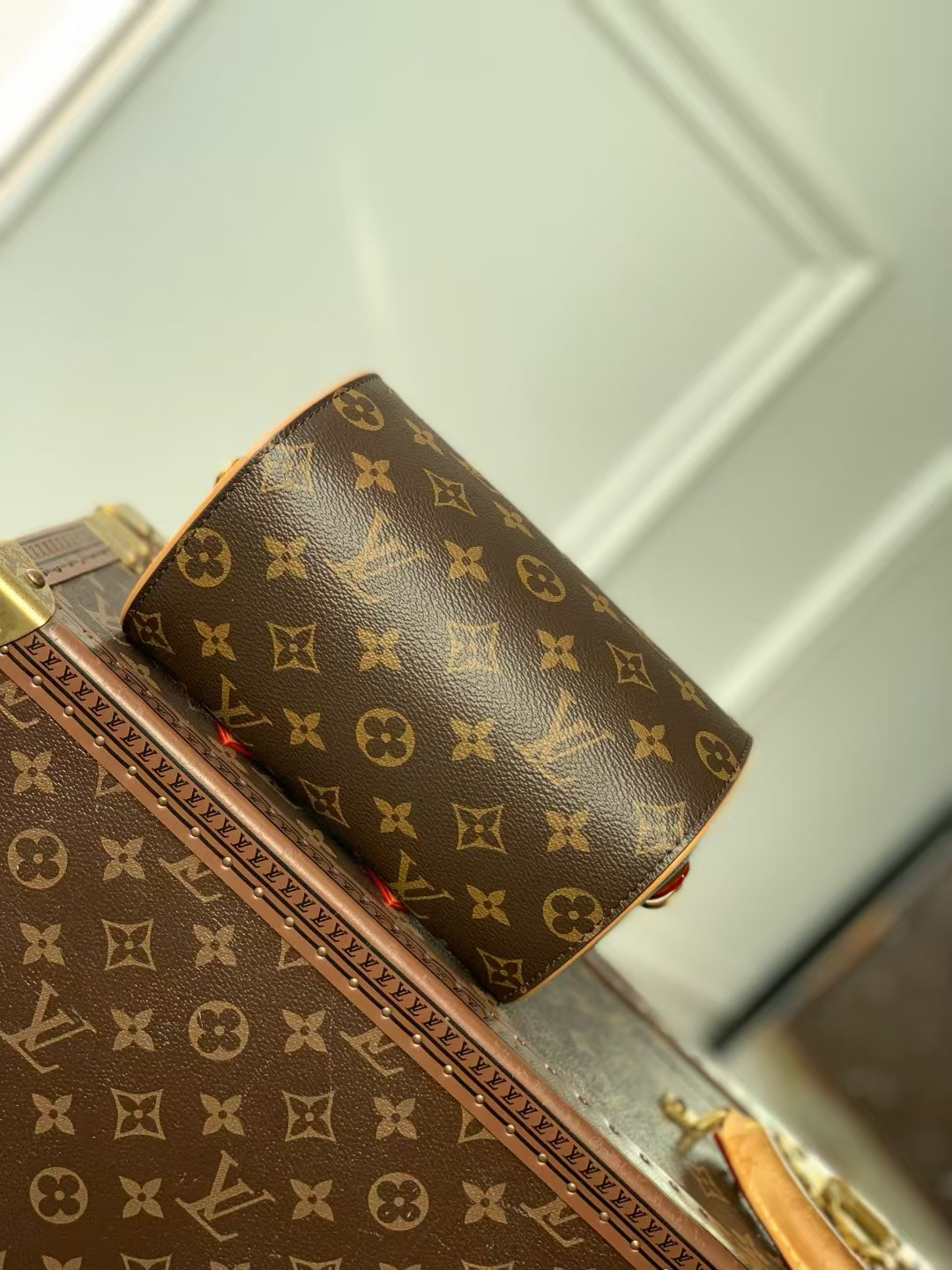 Louis Vuitton Nano Speedy Handbag in Monogram Empreinte - Image 7